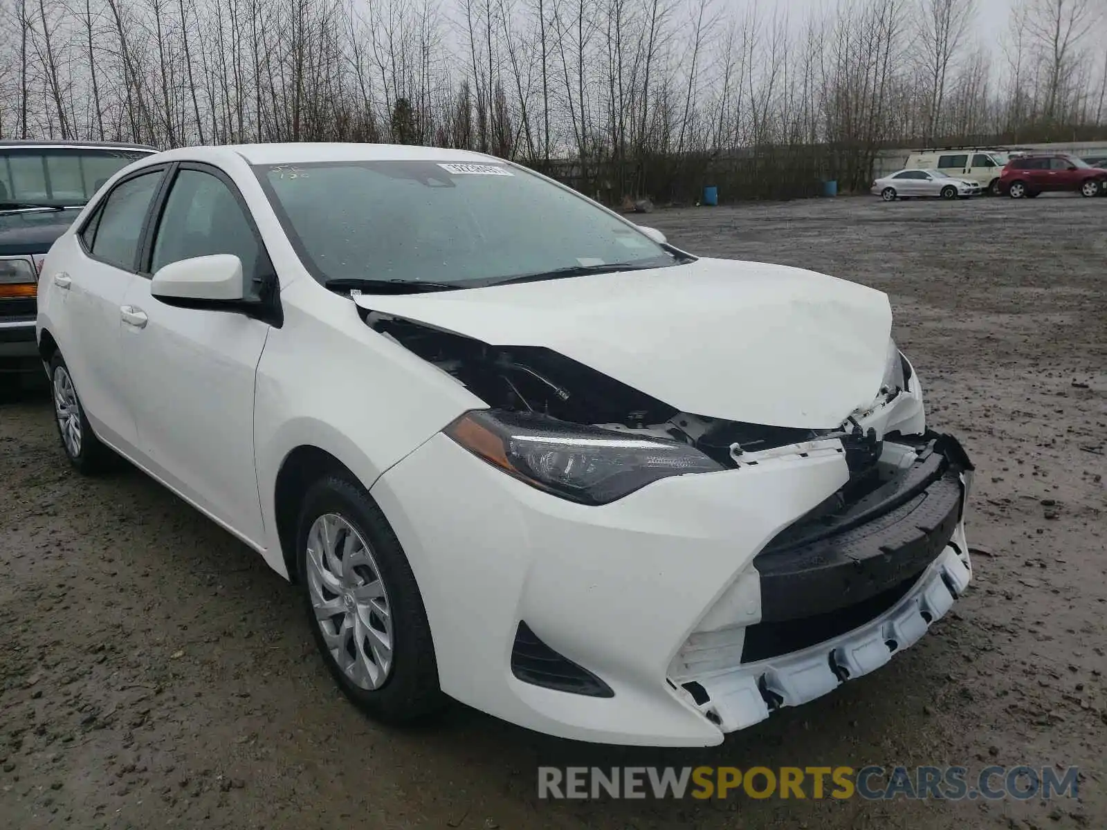 1 Photograph of a damaged car 5YFBURHE6KP888912 TOYOTA COROLLA 2019