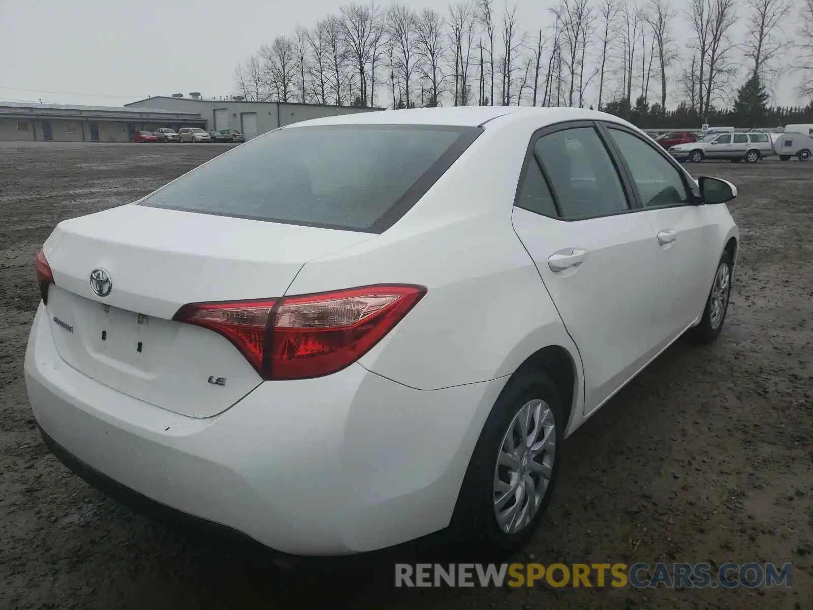 4 Photograph of a damaged car 5YFBURHE6KP888912 TOYOTA COROLLA 2019