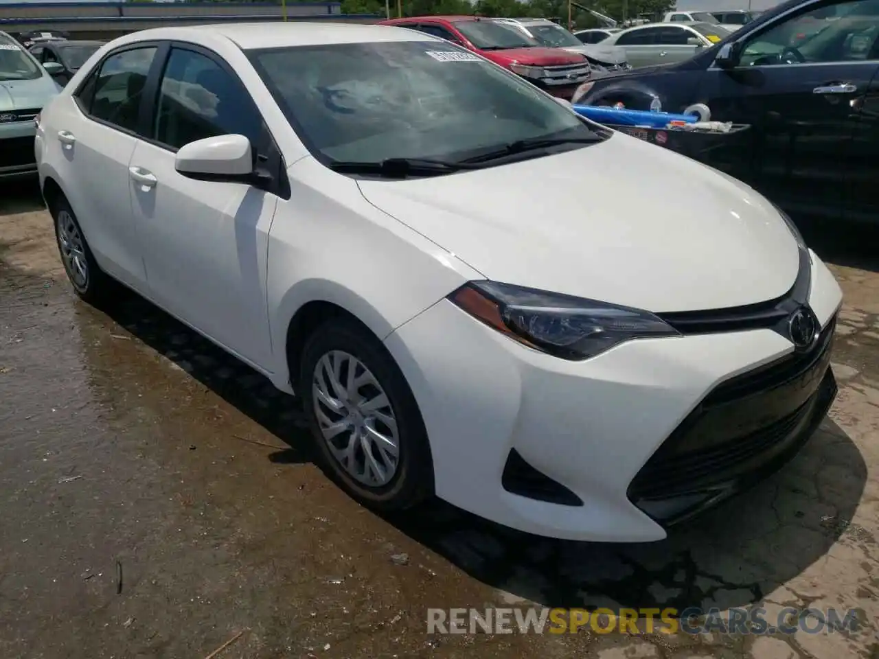 1 Photograph of a damaged car 5YFBURHE6KP890112 TOYOTA COROLLA 2019