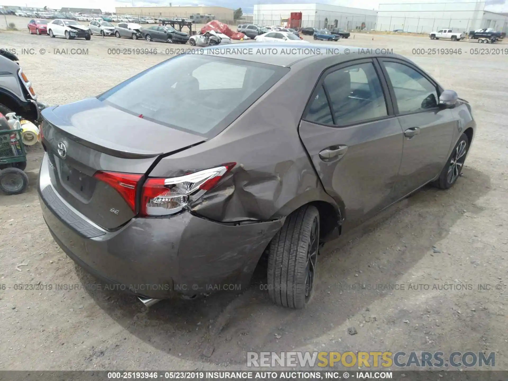 4 Фотография поврежденного автомобиля 5YFBURHE6KP891051 TOYOTA COROLLA 2019