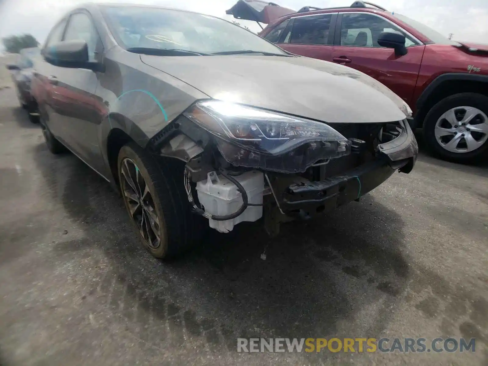 9 Photograph of a damaged car 5YFBURHE6KP891986 TOYOTA COROLLA 2019