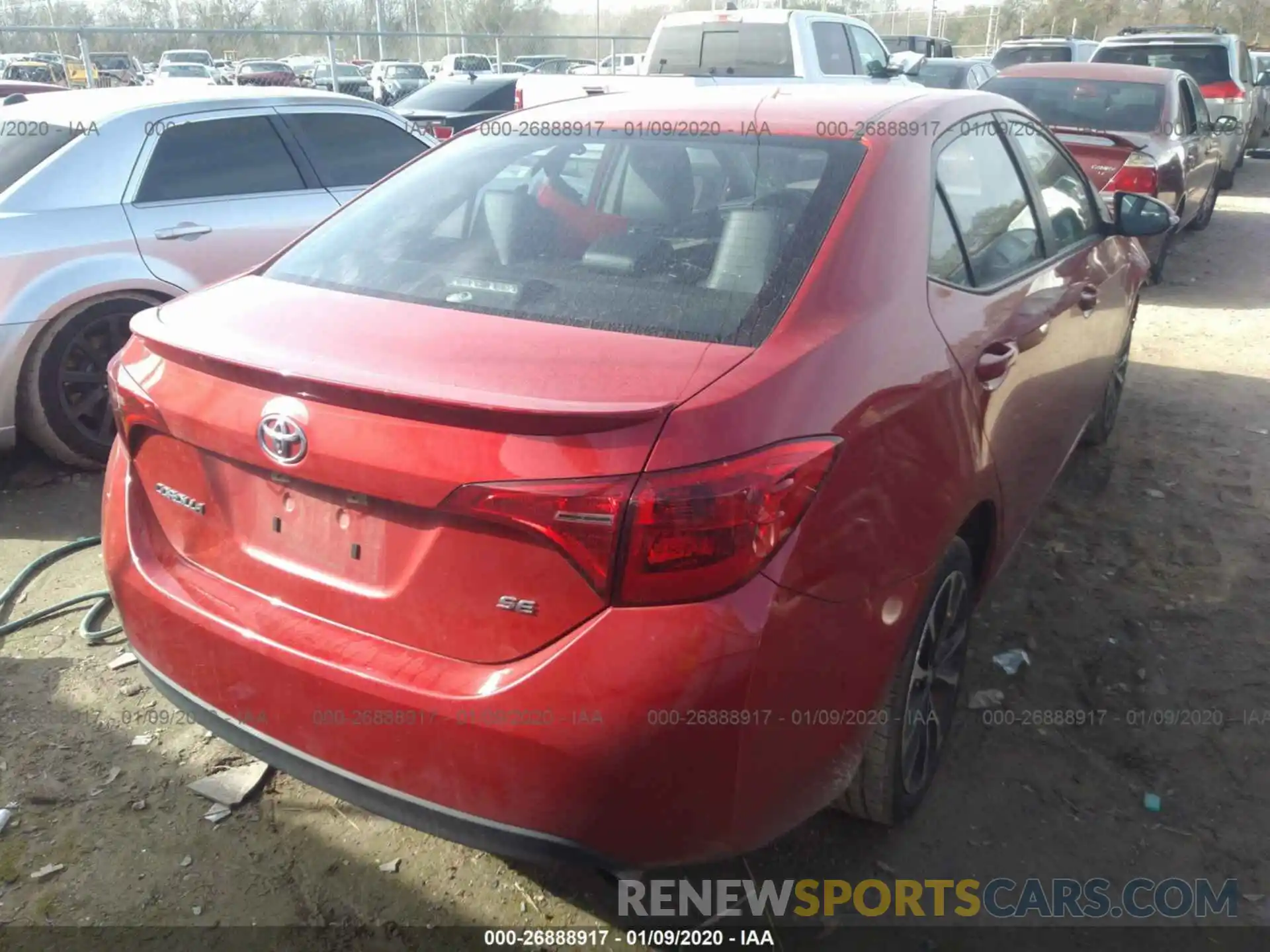 4 Photograph of a damaged car 5YFBURHE6KP892118 TOYOTA COROLLA 2019