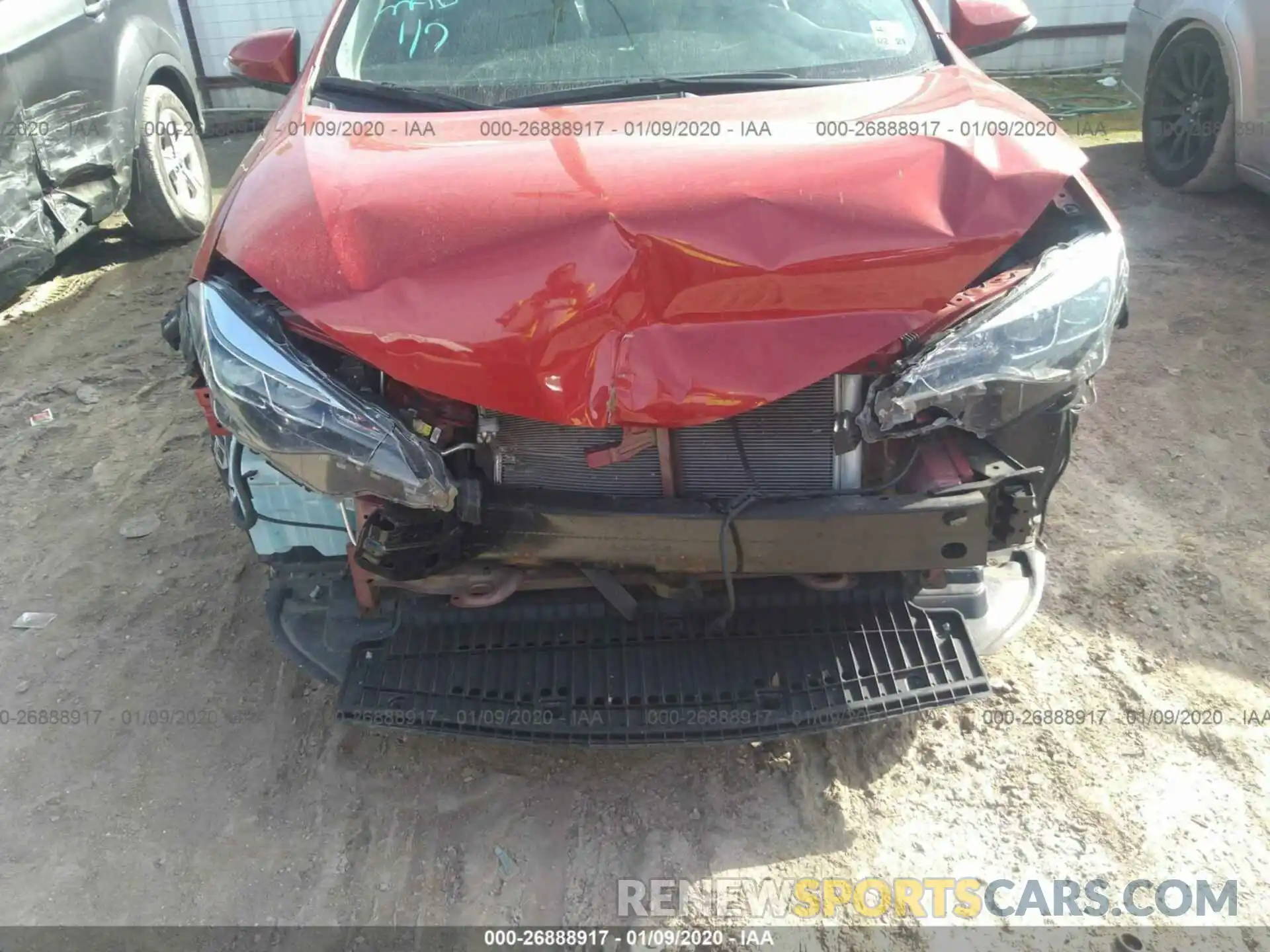 6 Photograph of a damaged car 5YFBURHE6KP892118 TOYOTA COROLLA 2019