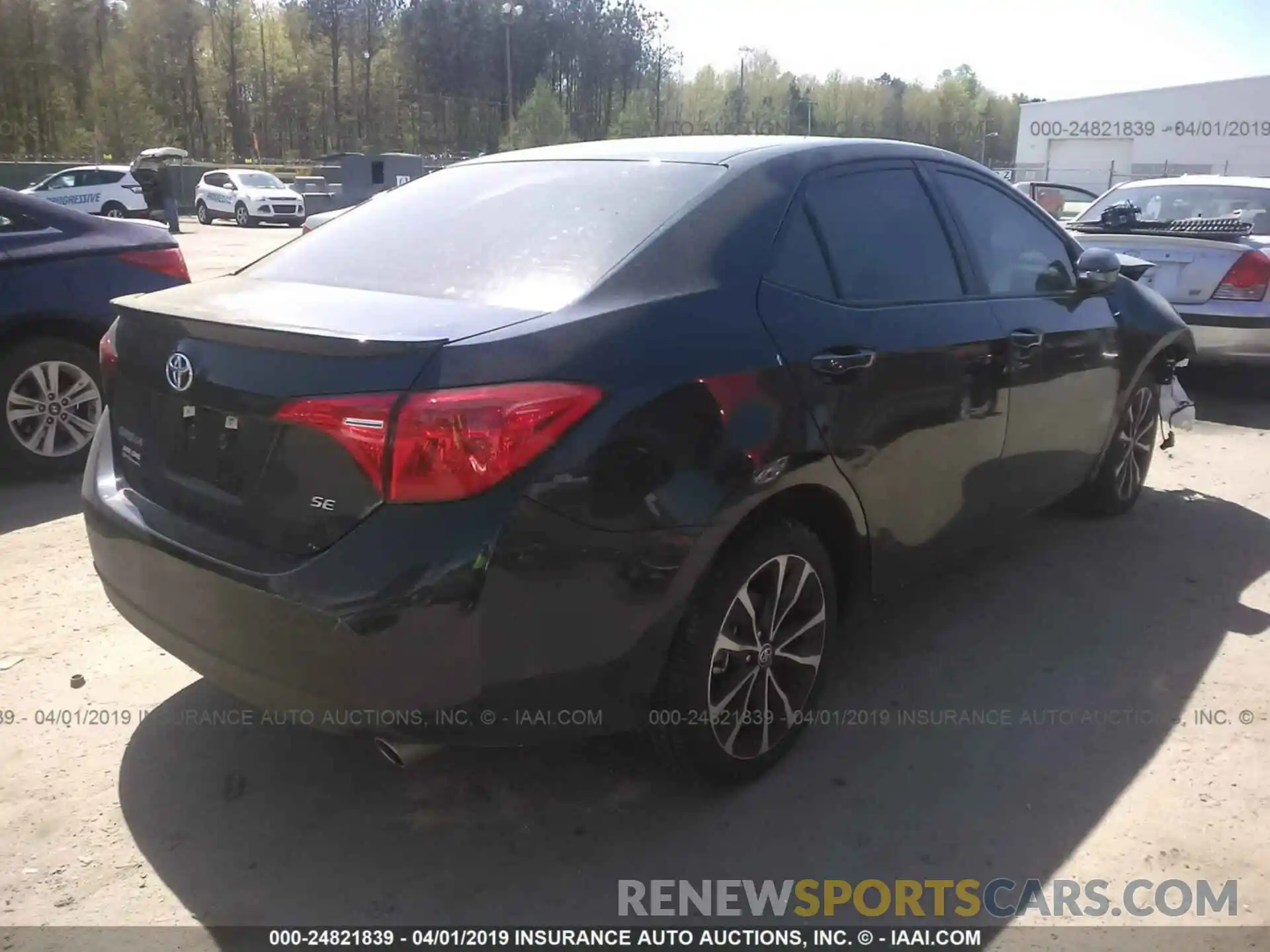 4 Photograph of a damaged car 5YFBURHE6KP893012 TOYOTA COROLLA 2019