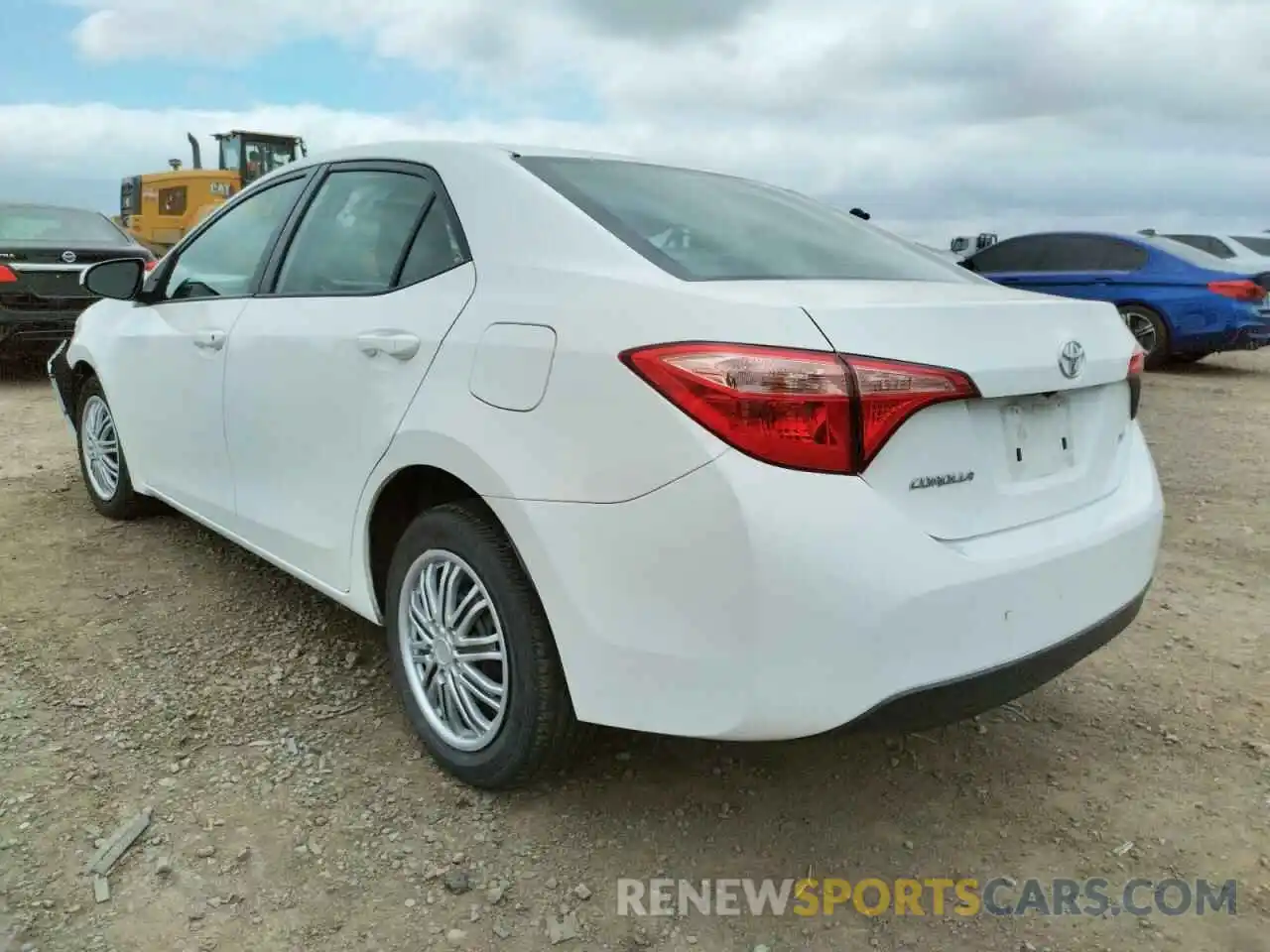 3 Photograph of a damaged car 5YFBURHE6KP893107 TOYOTA COROLLA 2019