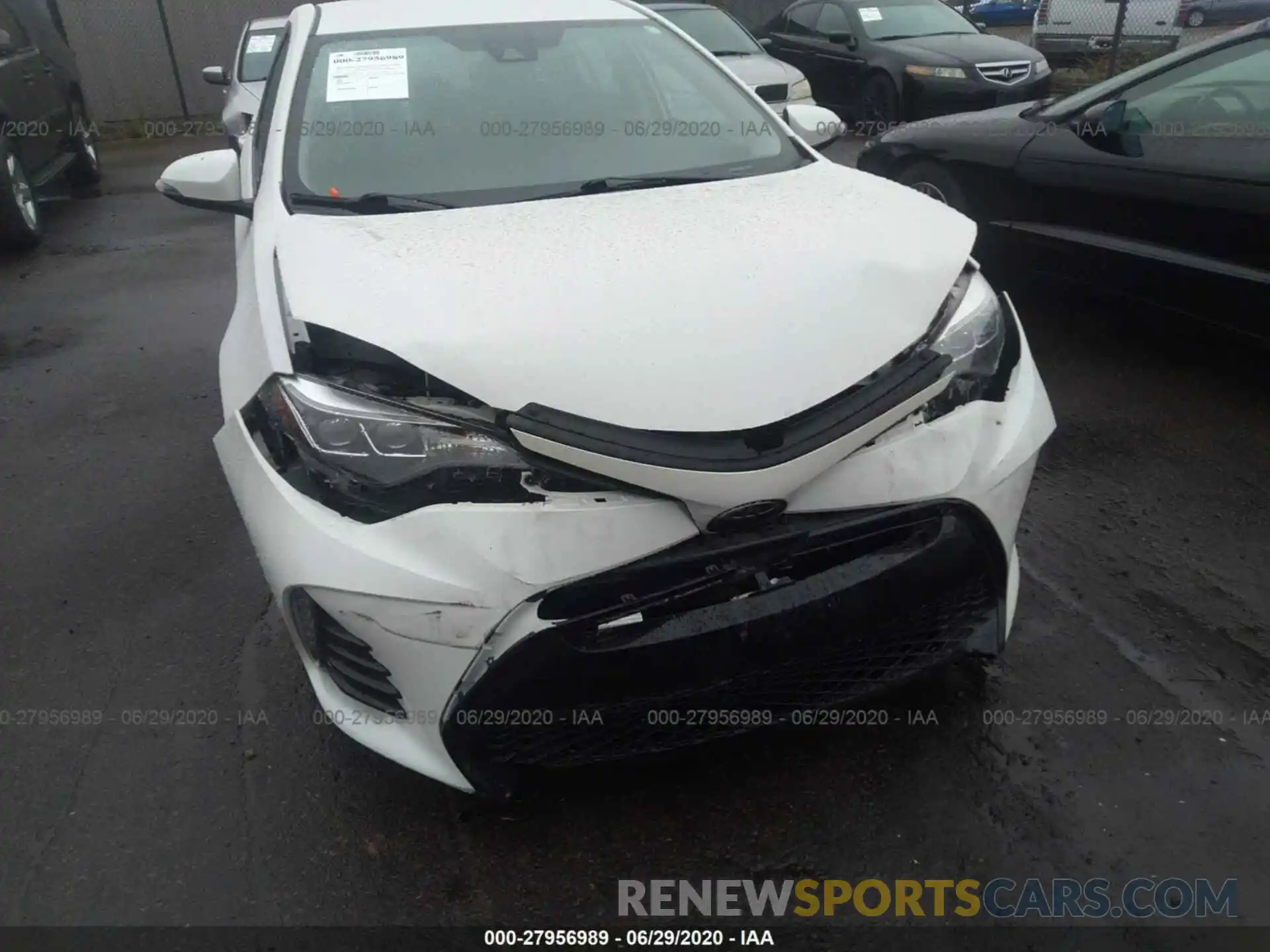 6 Photograph of a damaged car 5YFBURHE6KP893382 TOYOTA COROLLA 2019