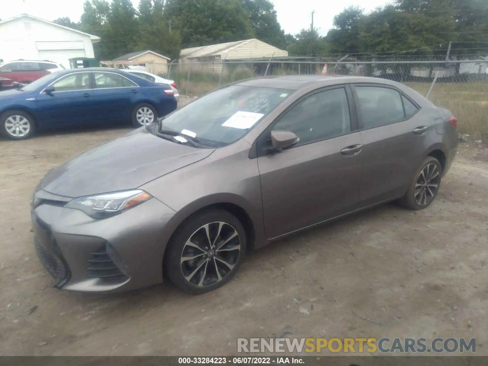 2 Photograph of a damaged car 5YFBURHE6KP893740 TOYOTA COROLLA 2019