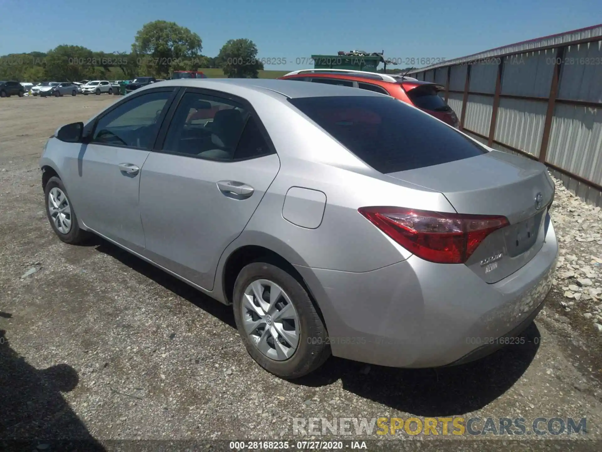 3 Photograph of a damaged car 5YFBURHE6KP893818 TOYOTA COROLLA 2019