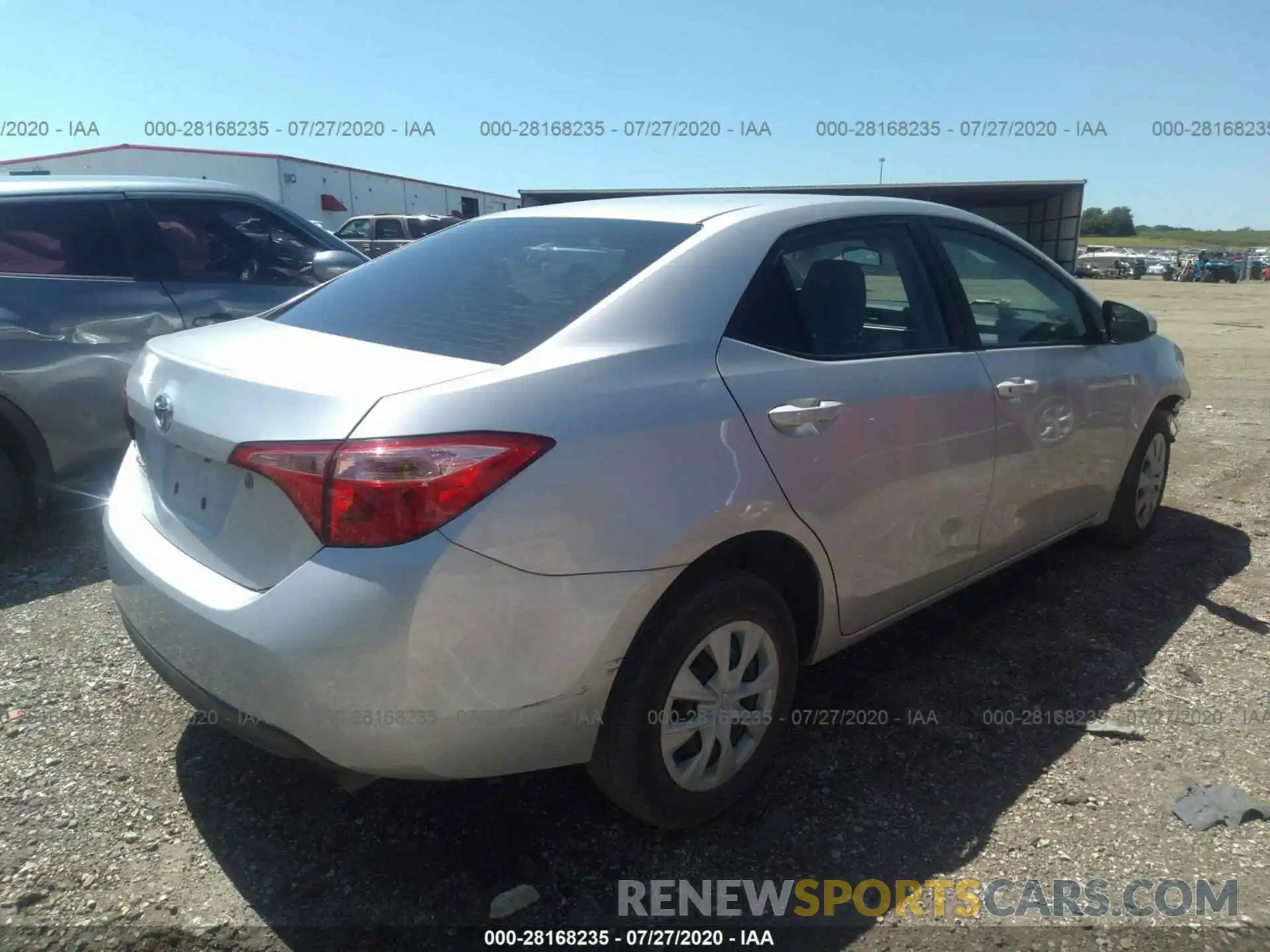 4 Photograph of a damaged car 5YFBURHE6KP893818 TOYOTA COROLLA 2019