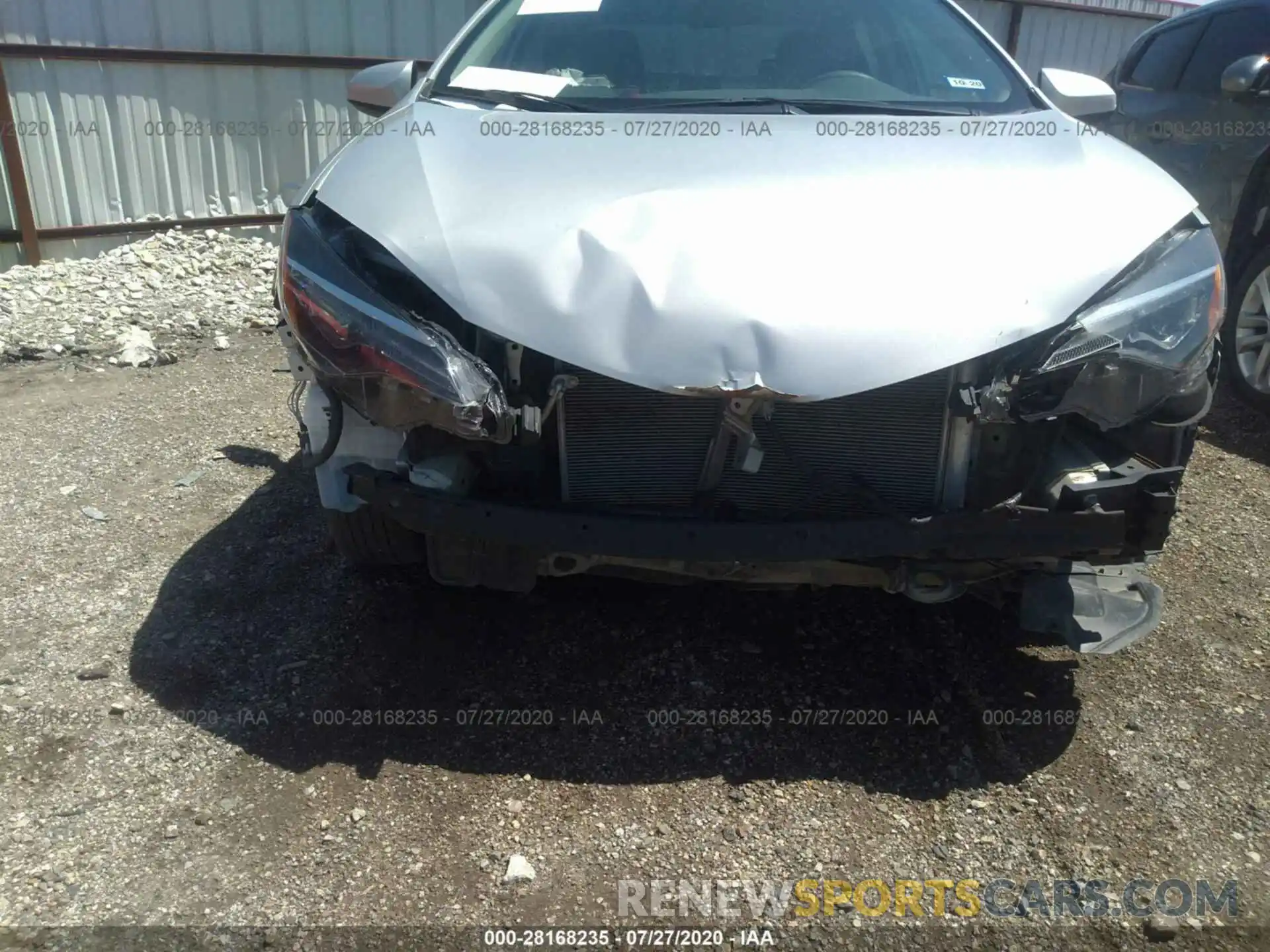 6 Photograph of a damaged car 5YFBURHE6KP893818 TOYOTA COROLLA 2019