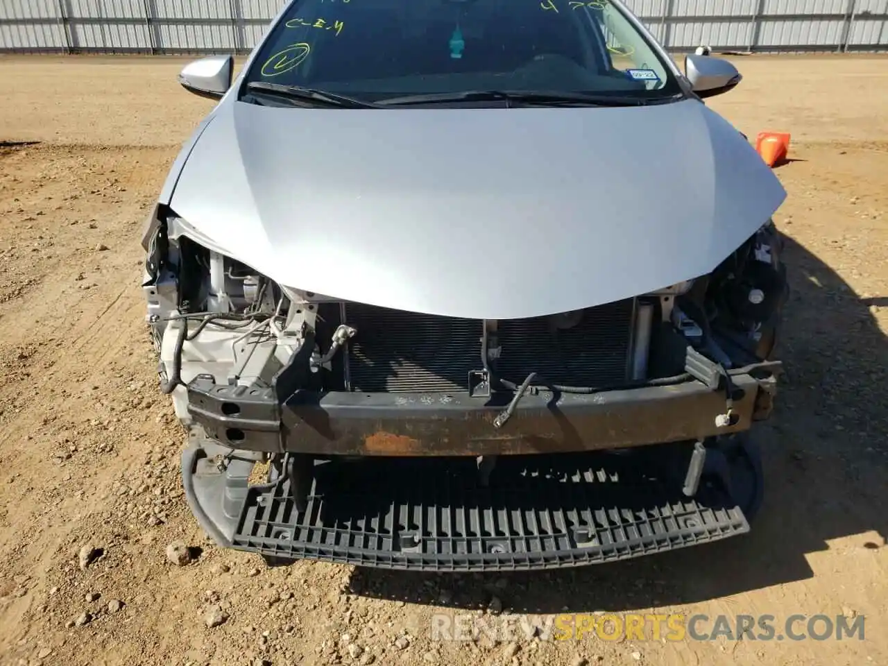 9 Photograph of a damaged car 5YFBURHE6KP894709 TOYOTA COROLLA 2019