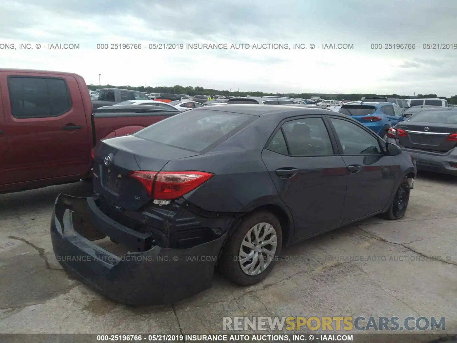 4 Photograph of a damaged car 5YFBURHE6KP894726 TOYOTA COROLLA 2019