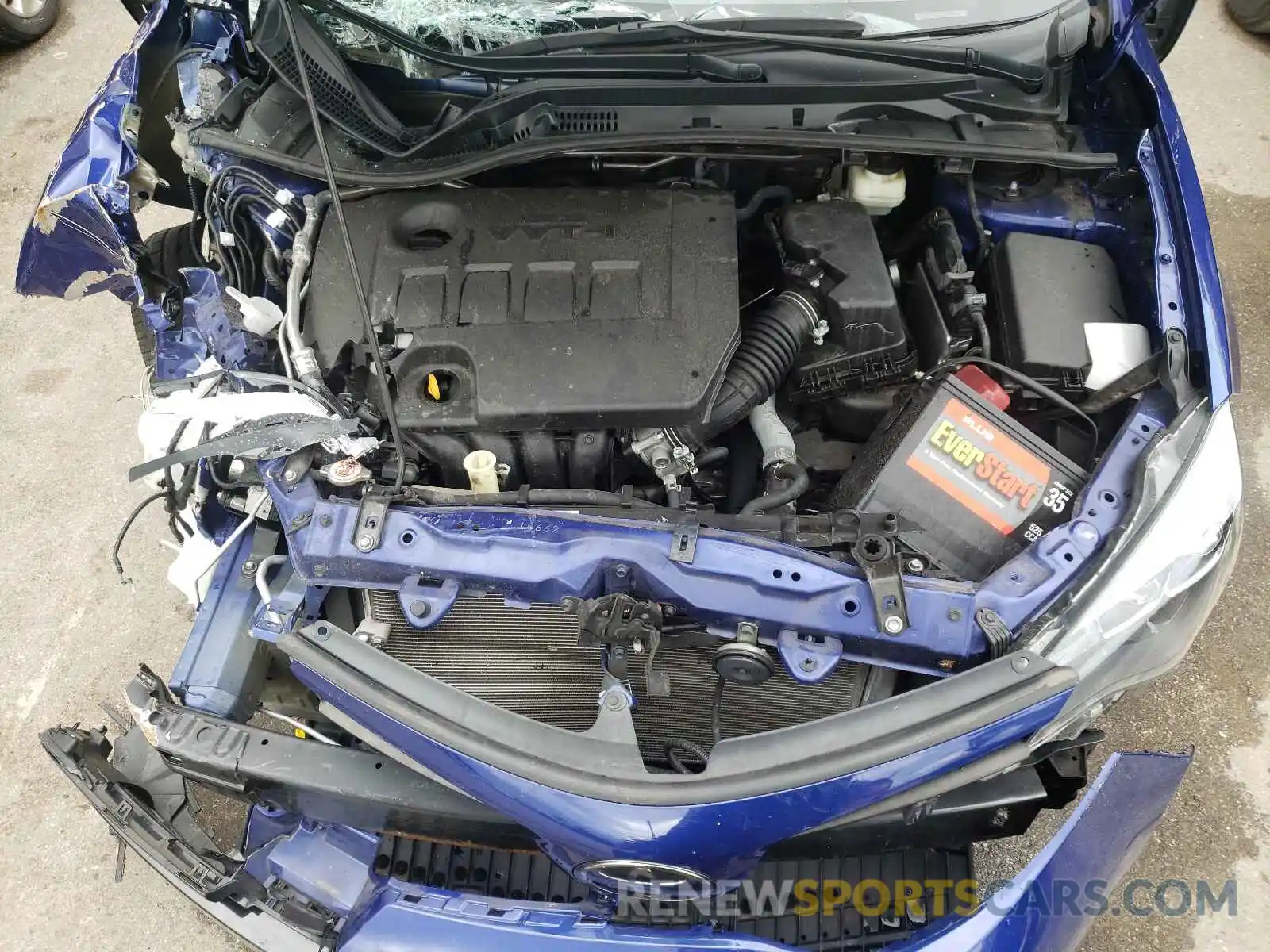 7 Photograph of a damaged car 5YFBURHE6KP894984 TOYOTA COROLLA 2019