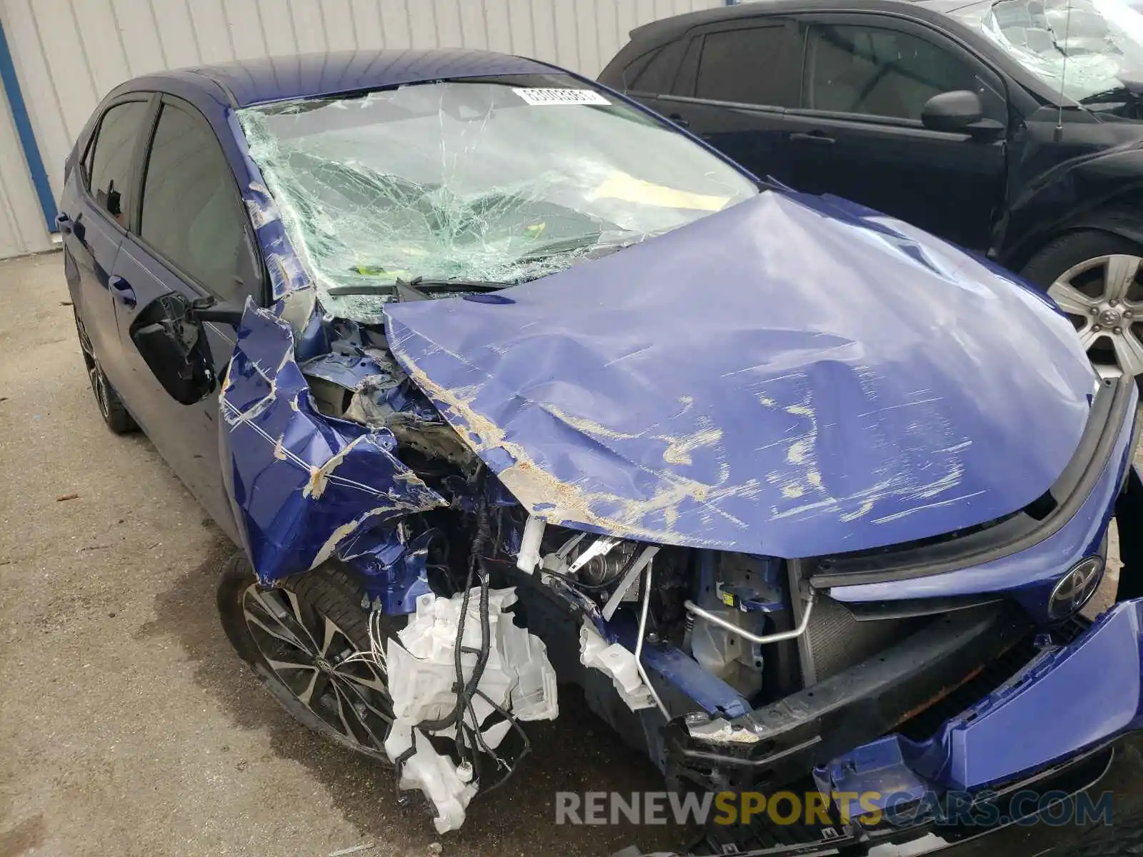 9 Photograph of a damaged car 5YFBURHE6KP894984 TOYOTA COROLLA 2019