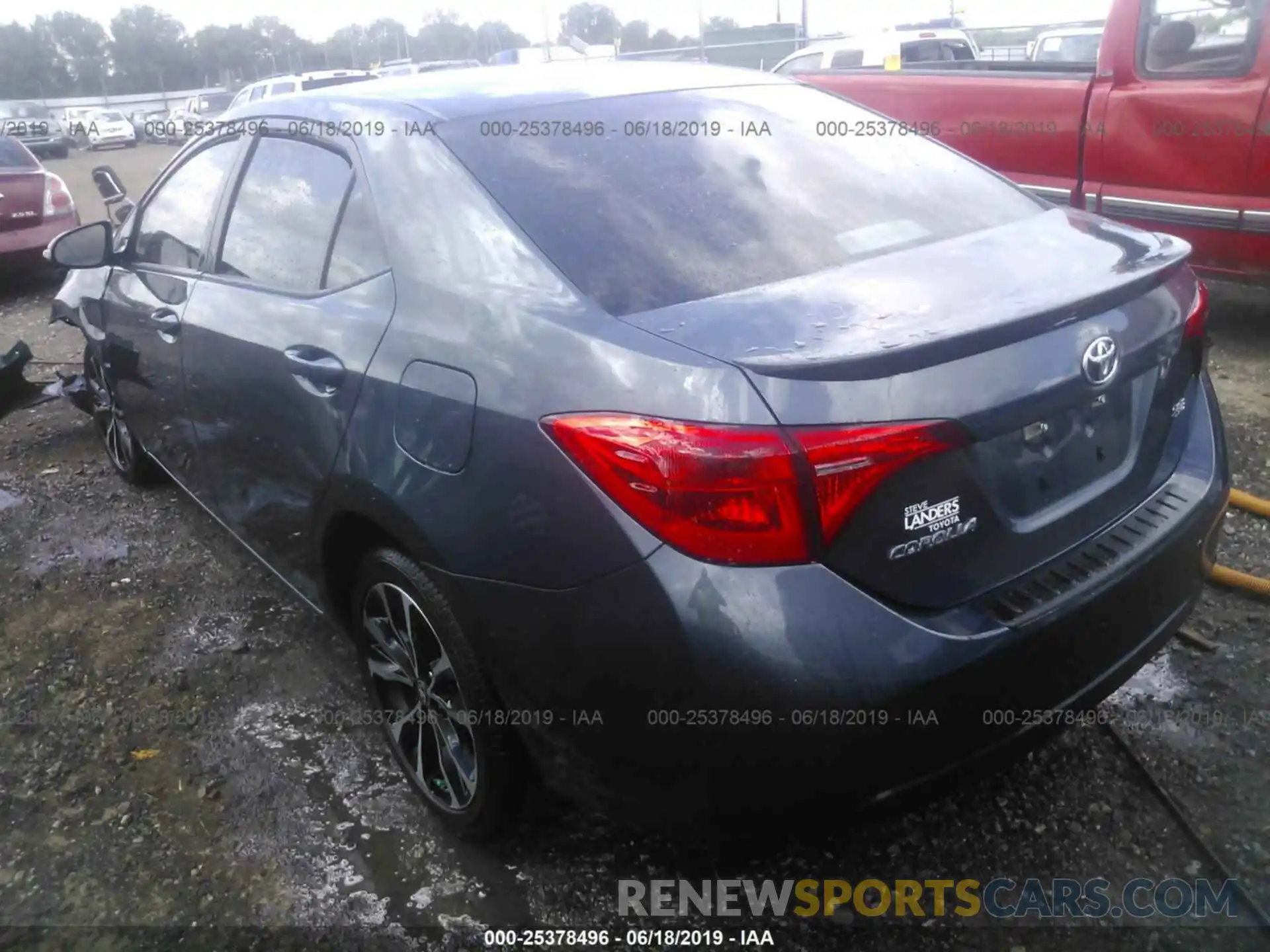 3 Photograph of a damaged car 5YFBURHE6KP896217 TOYOTA COROLLA 2019