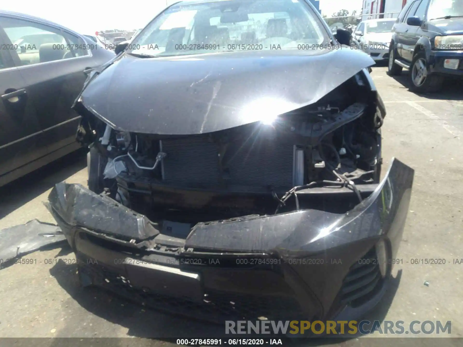 6 Photograph of a damaged car 5YFBURHE6KP896542 TOYOTA COROLLA 2019