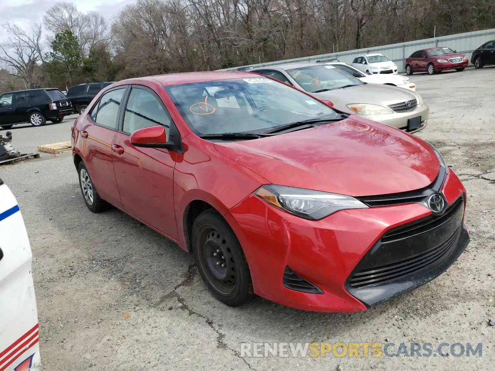 1 Photograph of a damaged car 5YFBURHE6KP896556 TOYOTA COROLLA 2019