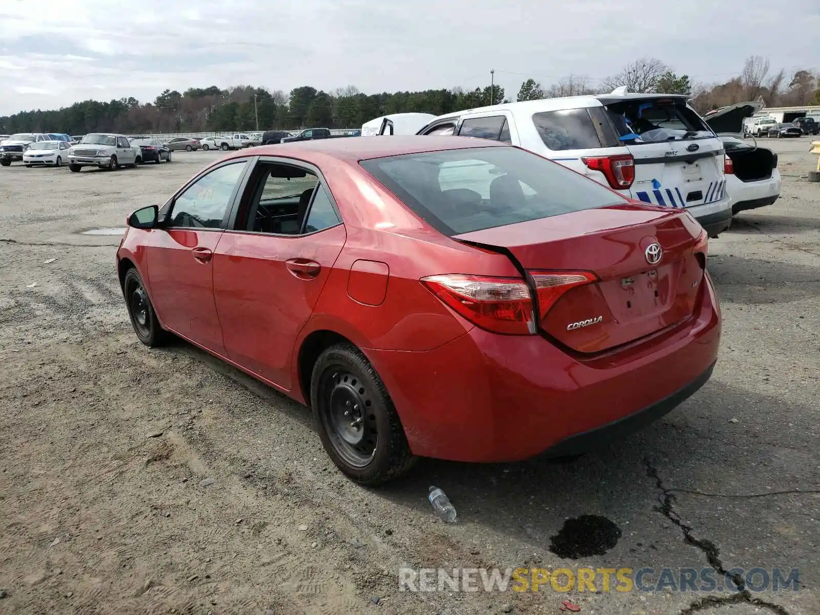 3 Photograph of a damaged car 5YFBURHE6KP896556 TOYOTA COROLLA 2019