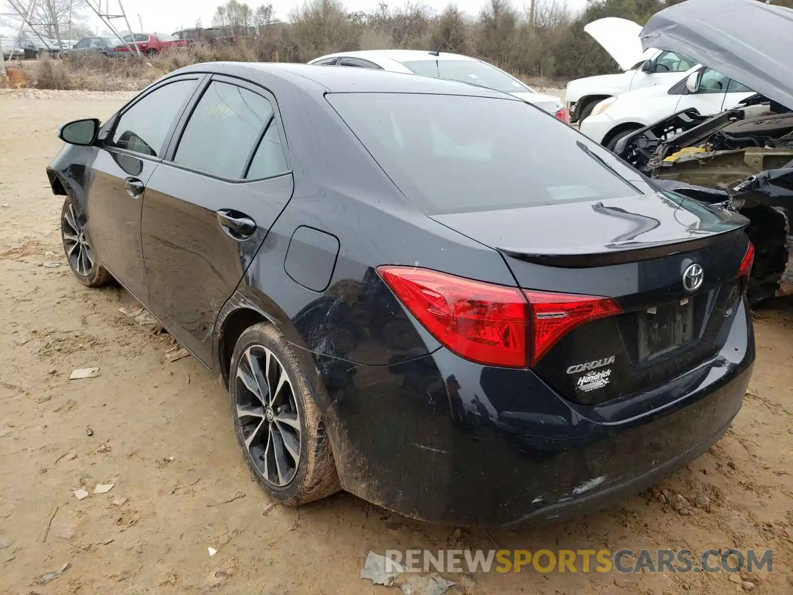 3 Photograph of a damaged car 5YFBURHE6KP896685 TOYOTA COROLLA 2019