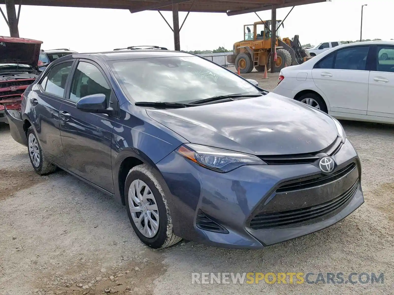 1 Photograph of a damaged car 5YFBURHE6KP897206 TOYOTA COROLLA 2019