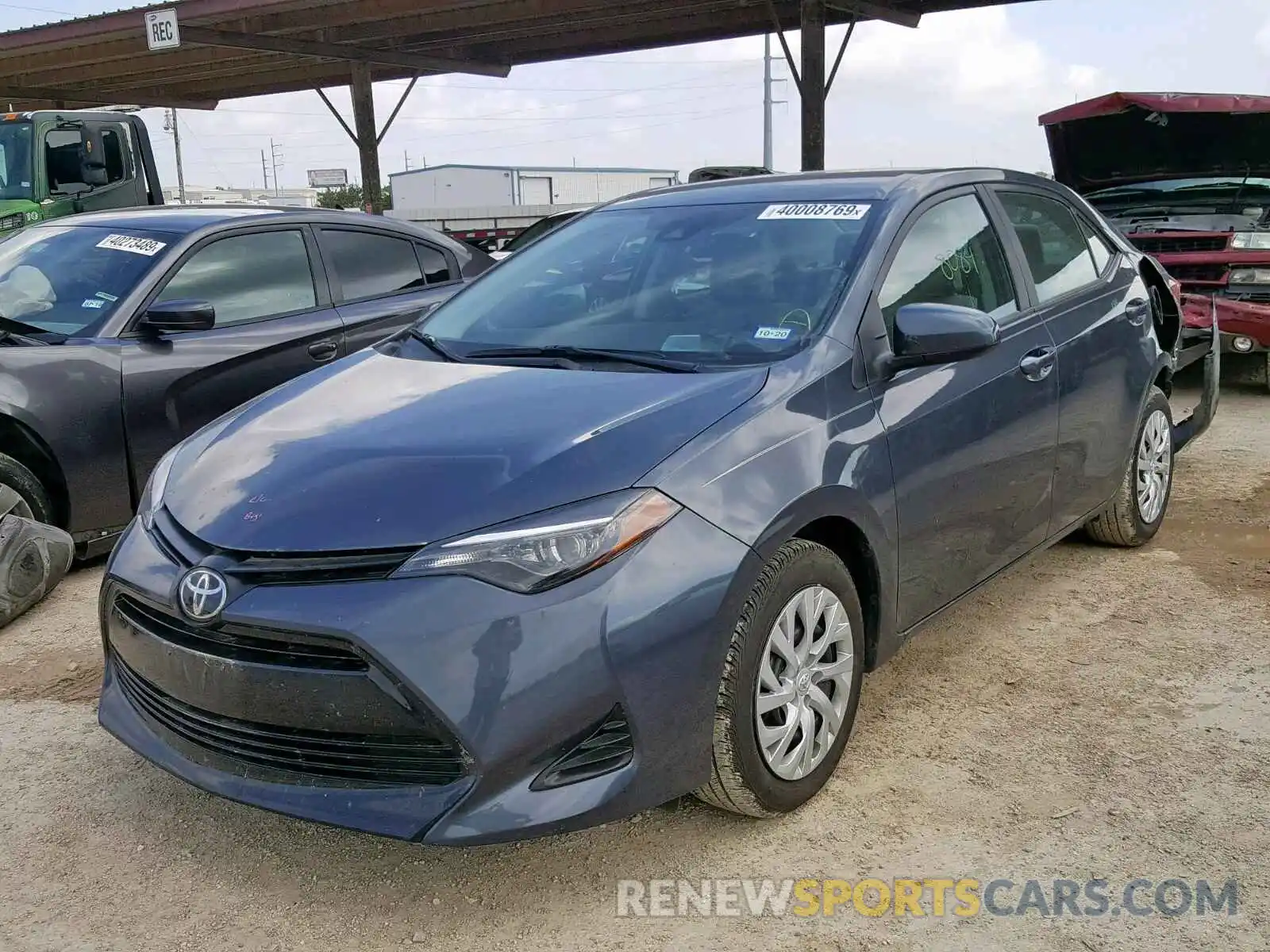 2 Photograph of a damaged car 5YFBURHE6KP897206 TOYOTA COROLLA 2019