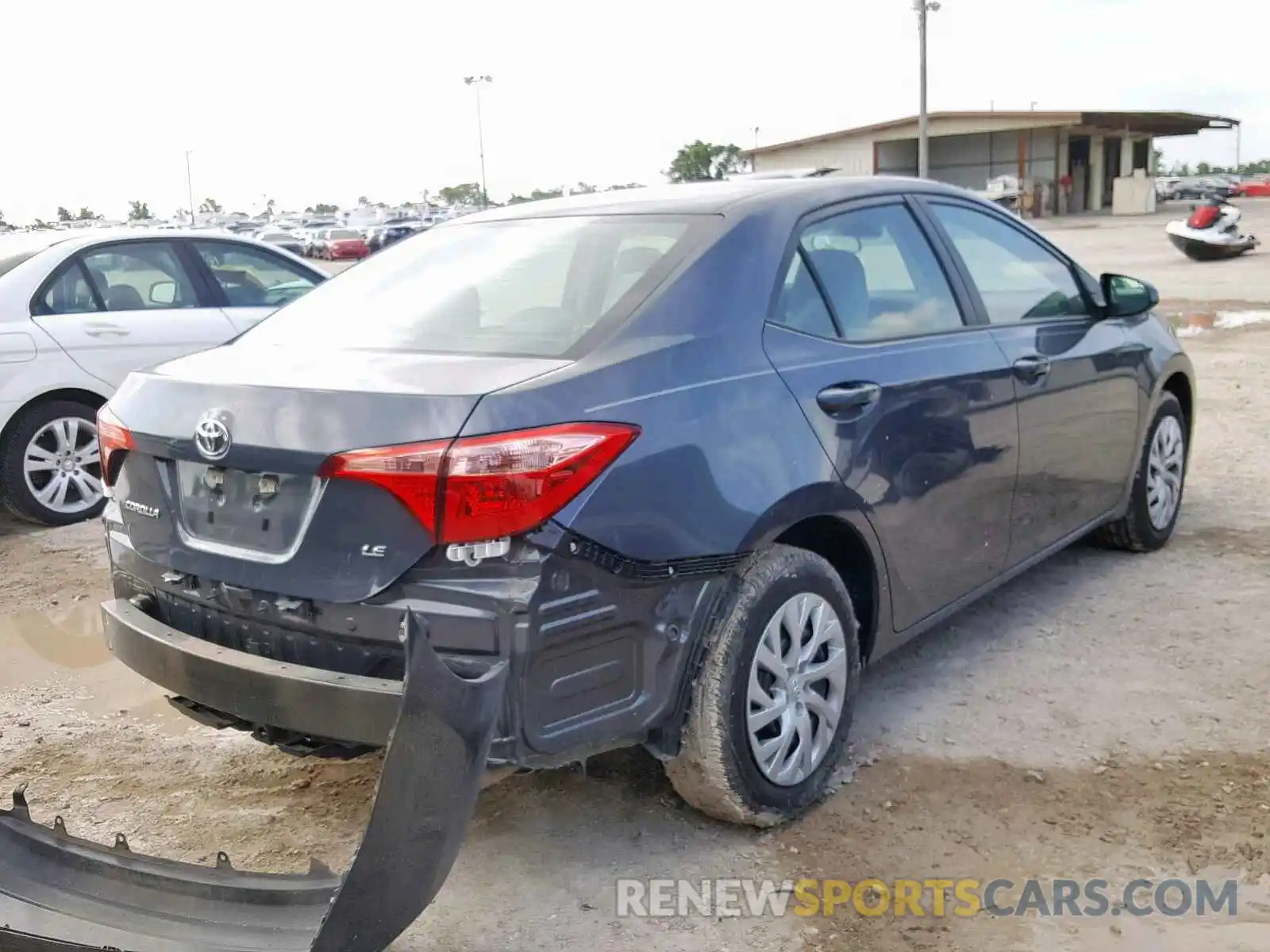 4 Photograph of a damaged car 5YFBURHE6KP897206 TOYOTA COROLLA 2019