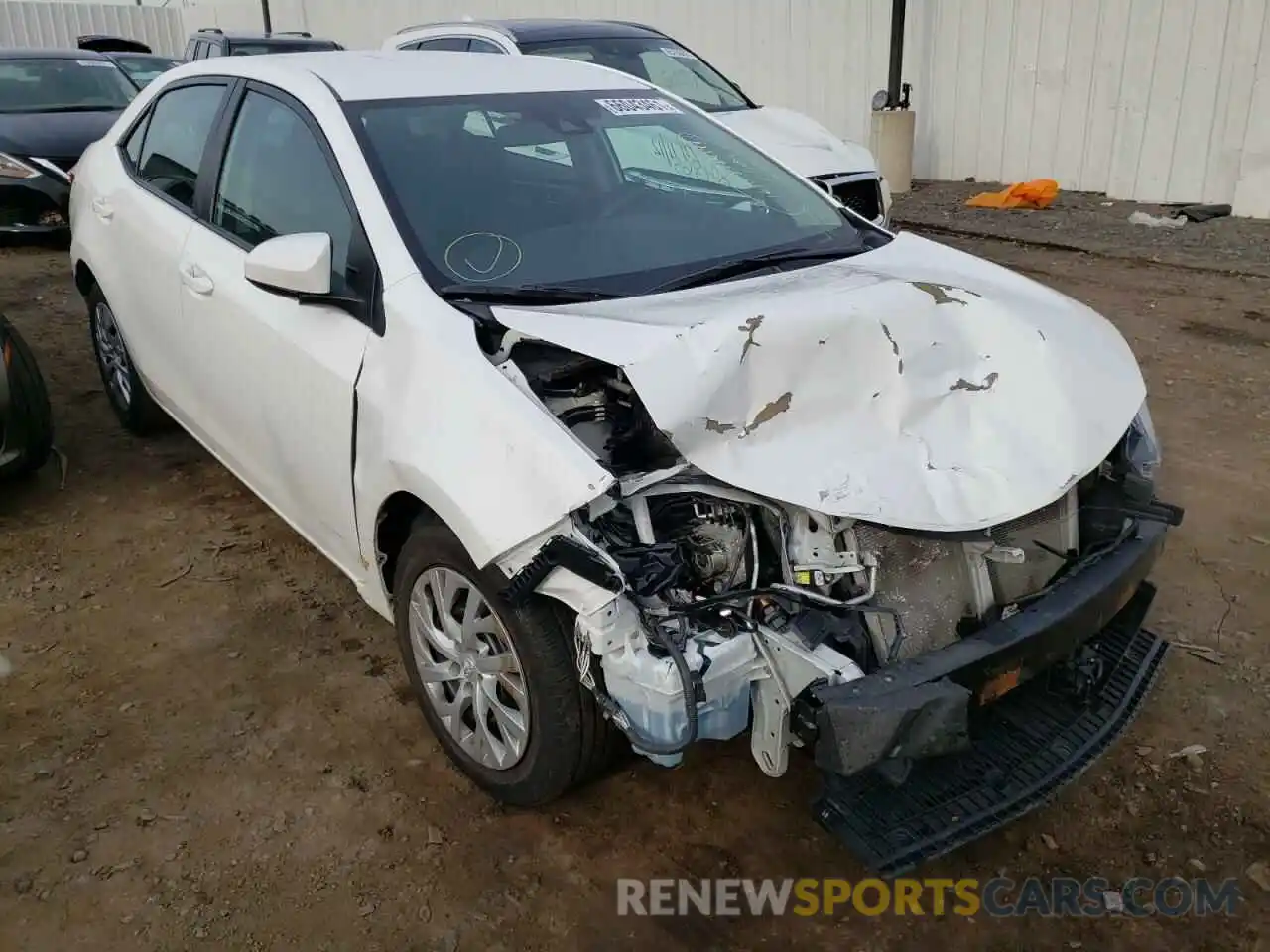 1 Photograph of a damaged car 5YFBURHE6KP898257 TOYOTA COROLLA 2019