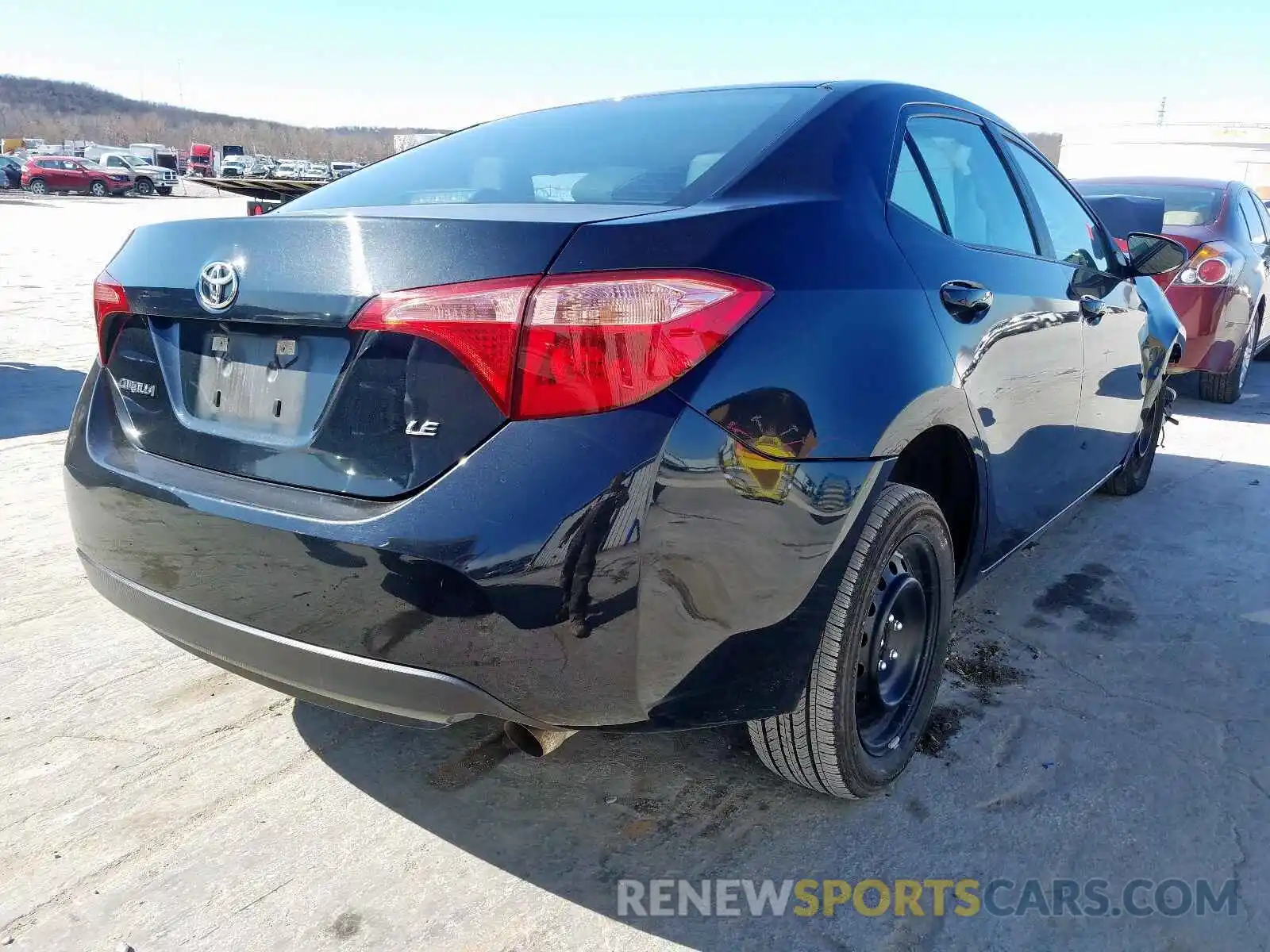 4 Photograph of a damaged car 5YFBURHE6KP898419 TOYOTA COROLLA 2019