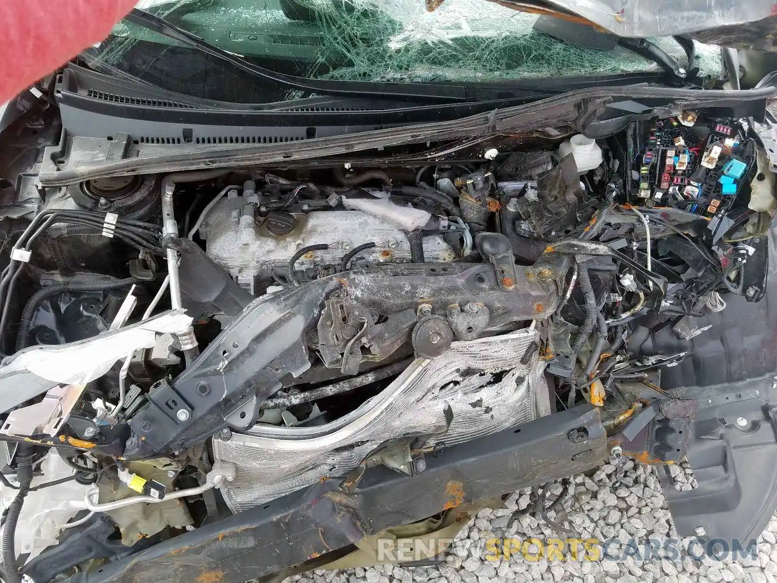 7 Photograph of a damaged car 5YFBURHE6KP898419 TOYOTA COROLLA 2019