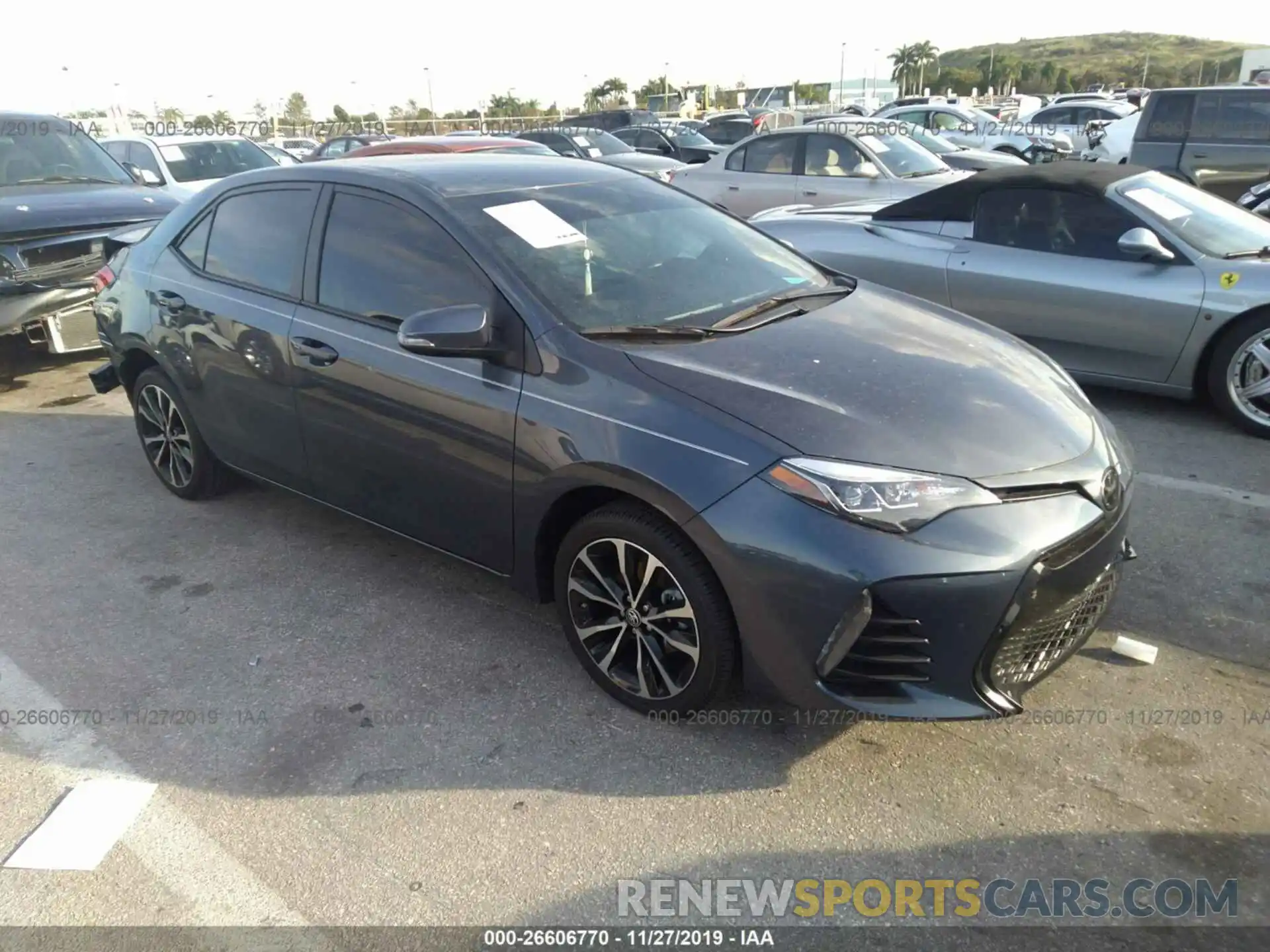 1 Photograph of a damaged car 5YFBURHE6KP898565 TOYOTA COROLLA 2019