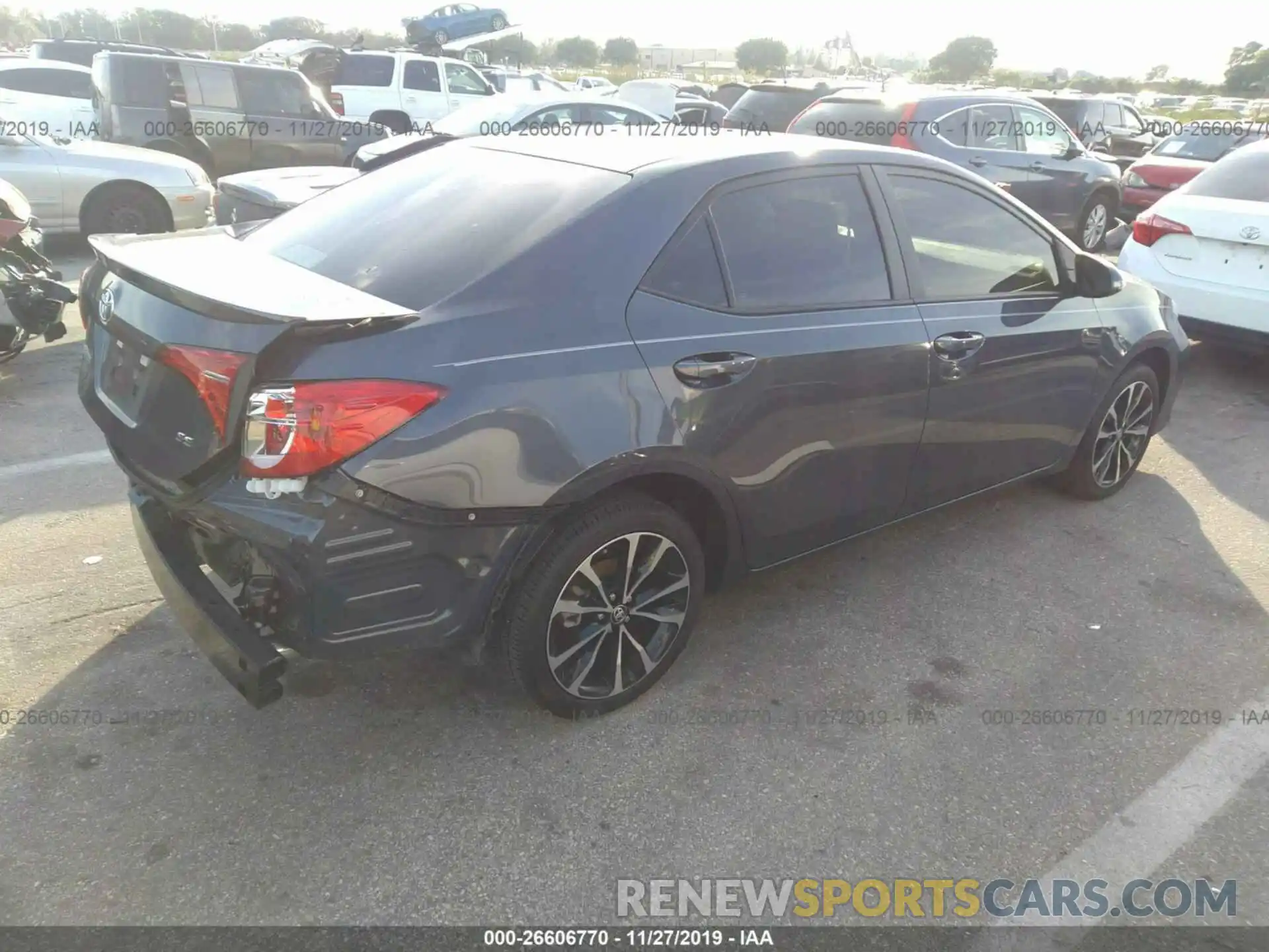 4 Photograph of a damaged car 5YFBURHE6KP898565 TOYOTA COROLLA 2019