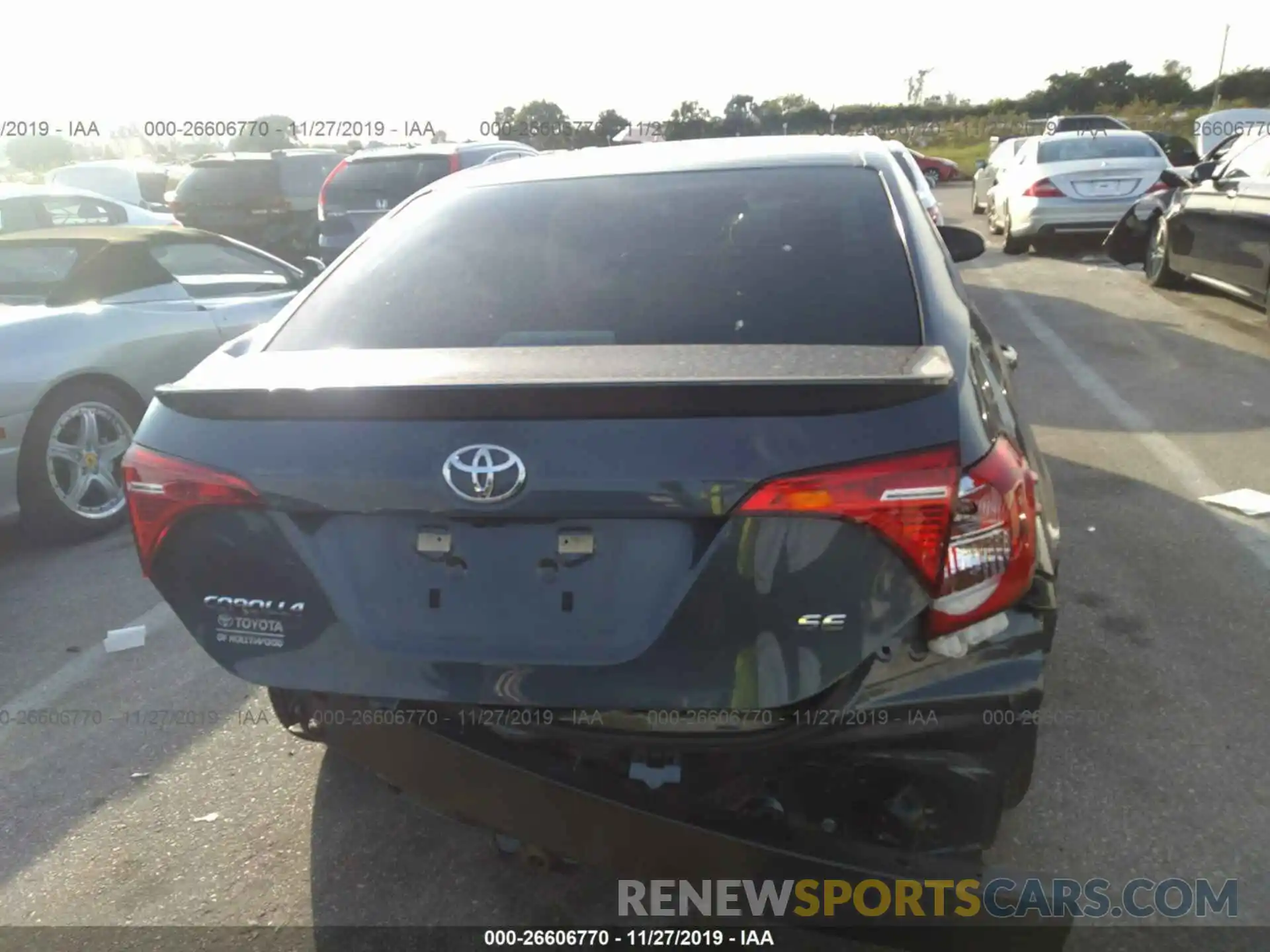 6 Photograph of a damaged car 5YFBURHE6KP898565 TOYOTA COROLLA 2019