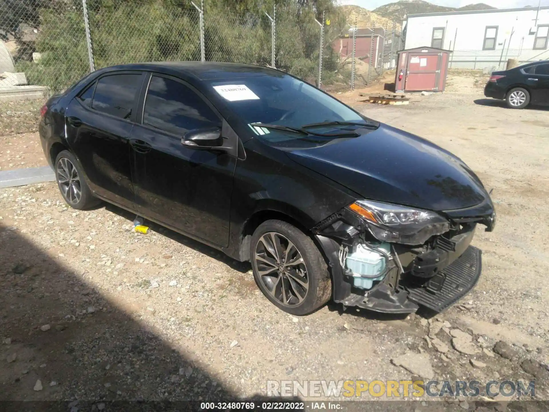 1 Photograph of a damaged car 5YFBURHE6KP899196 TOYOTA COROLLA 2019