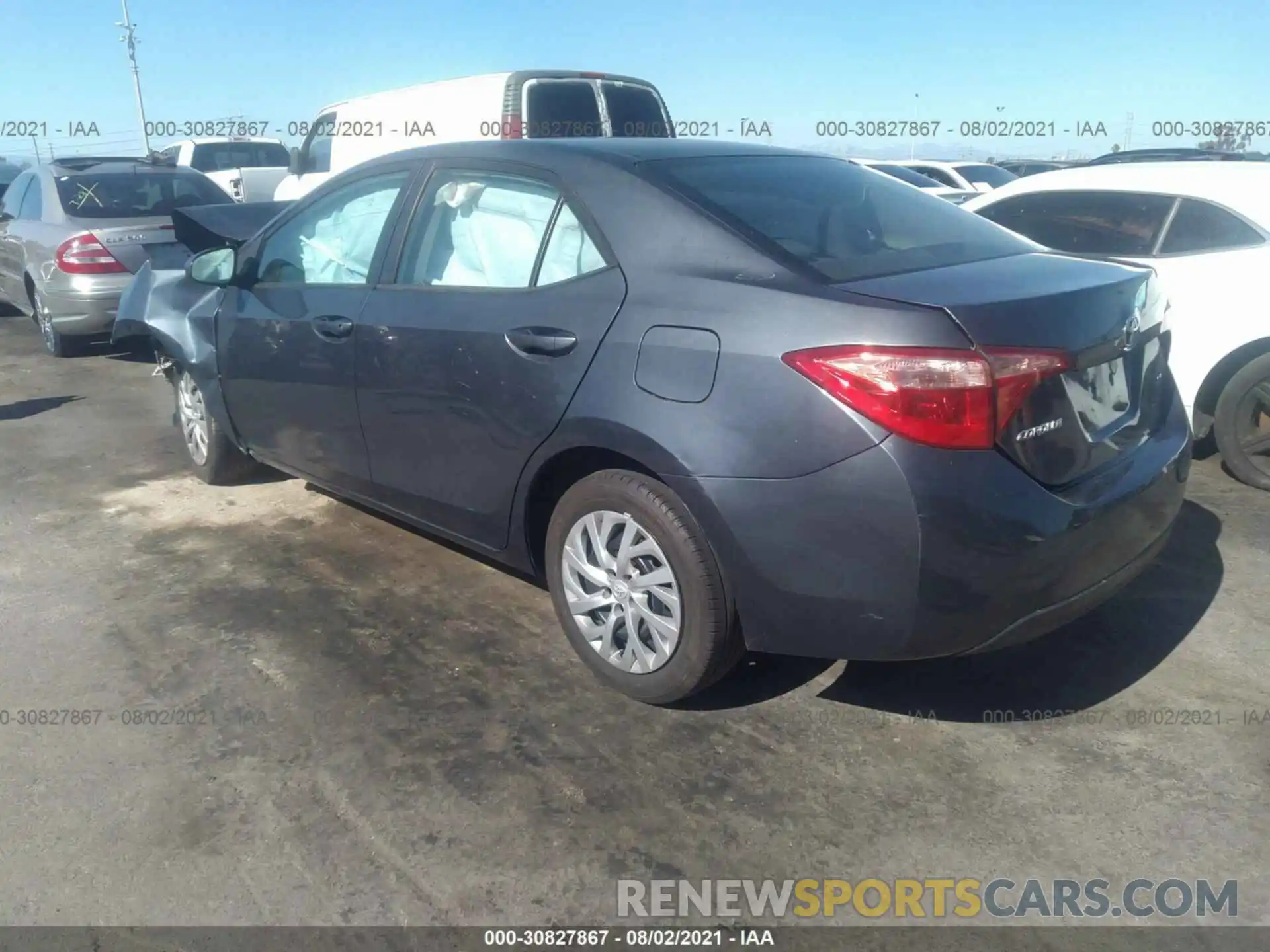 3 Photograph of a damaged car 5YFBURHE6KP899408 TOYOTA COROLLA 2019