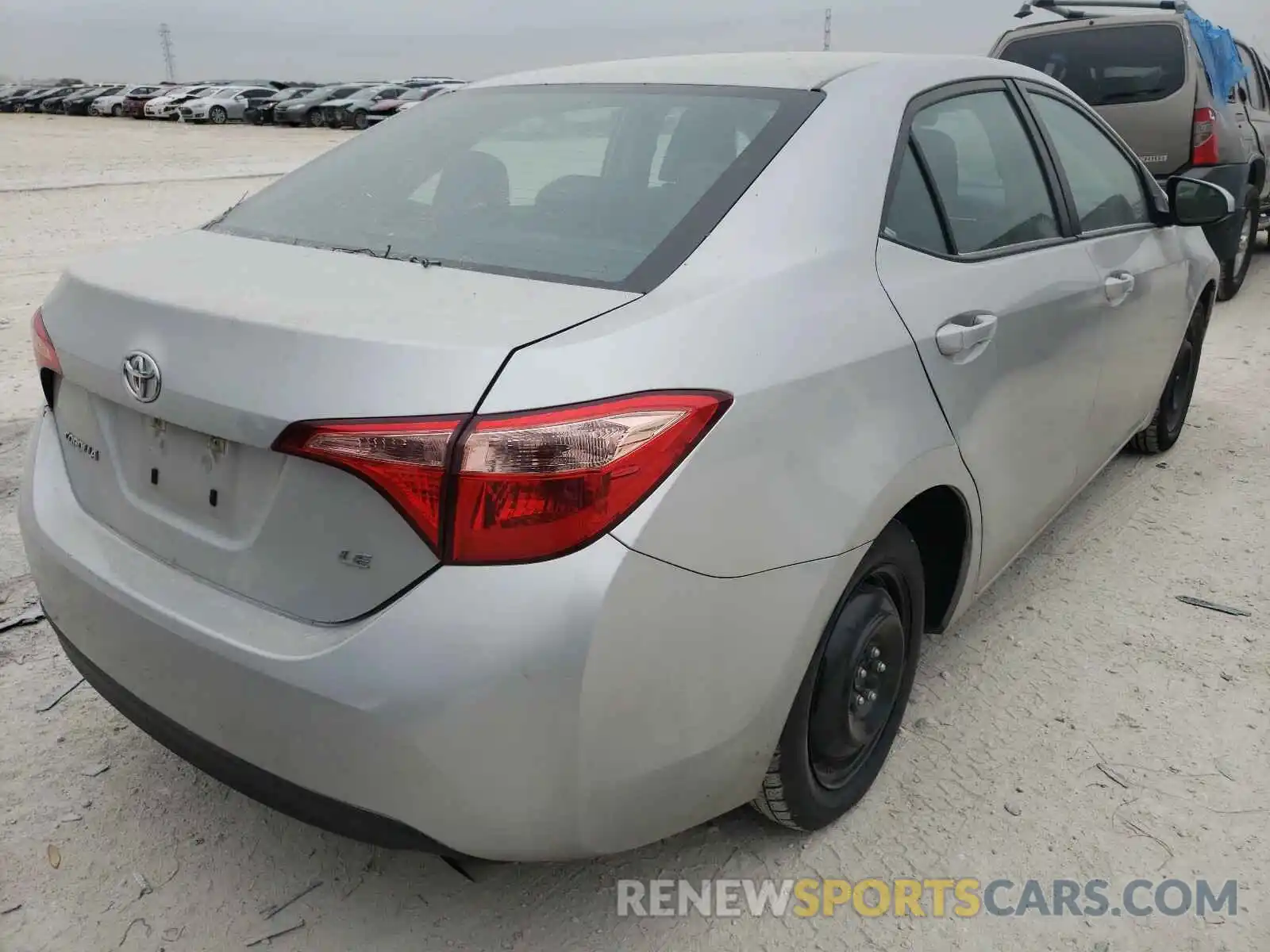 4 Photograph of a damaged car 5YFBURHE6KP899540 TOYOTA COROLLA 2019