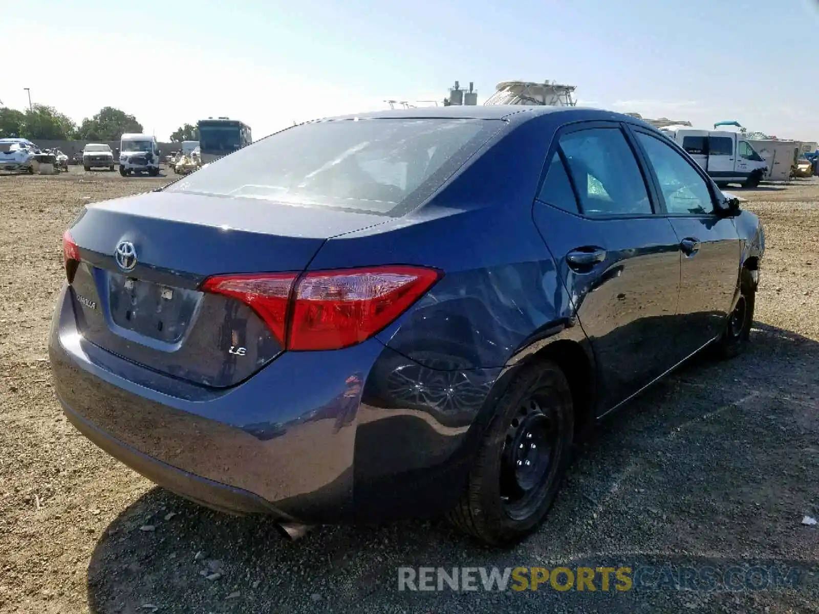 4 Photograph of a damaged car 5YFBURHE6KP899893 TOYOTA COROLLA 2019