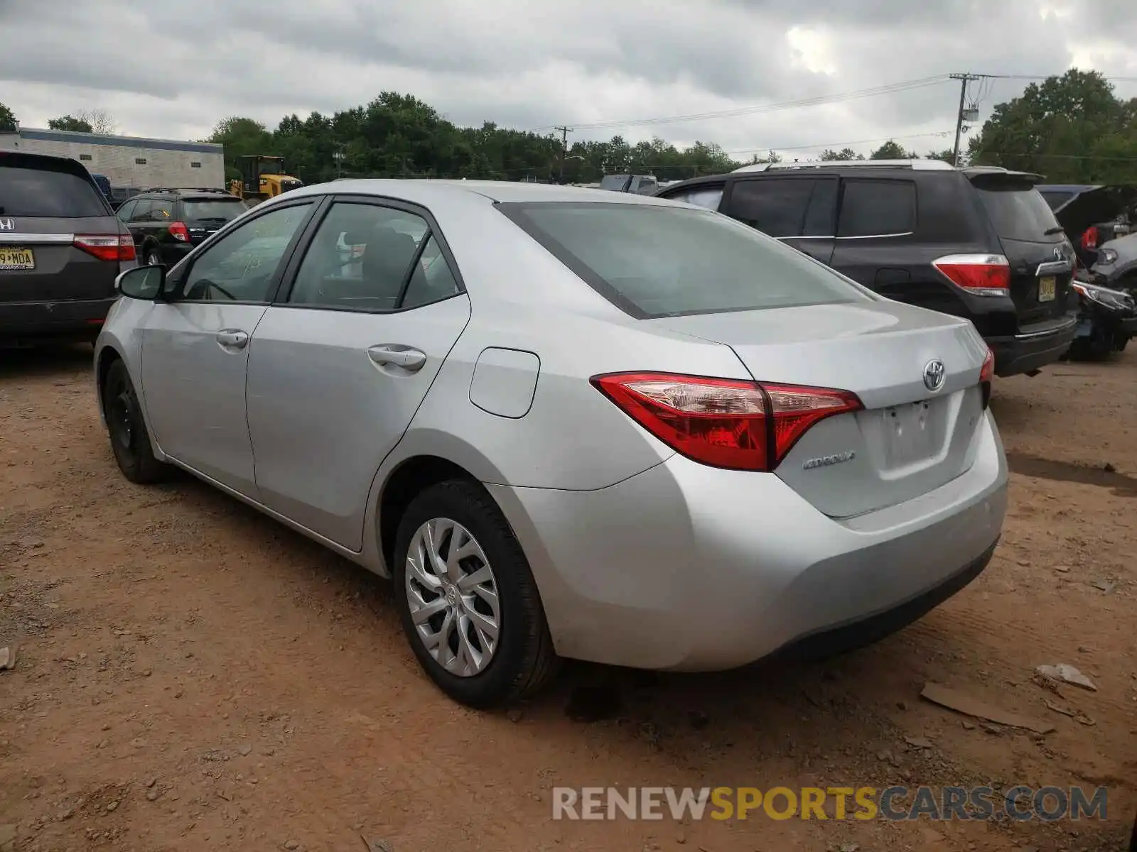 3 Photograph of a damaged car 5YFBURHE6KP899943 TOYOTA COROLLA 2019