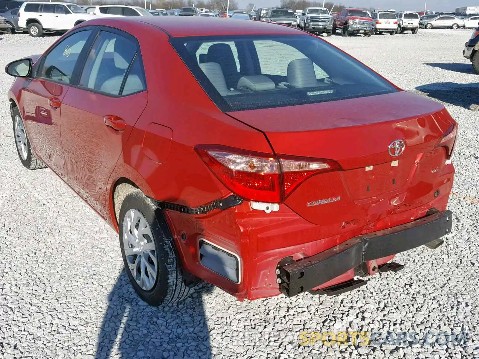 3 Photograph of a damaged car 5YFBURHE6KP899974 TOYOTA COROLLA 2019