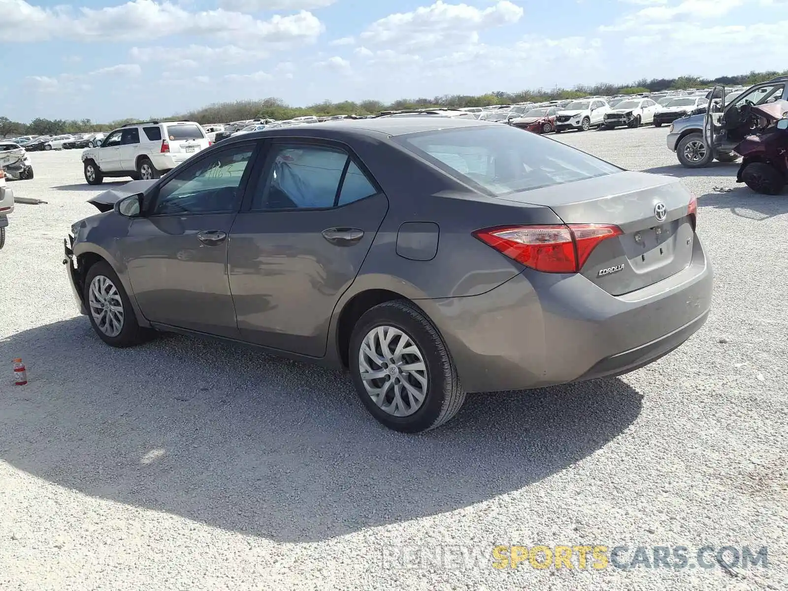 3 Photograph of a damaged car 5YFBURHE6KP900234 TOYOTA COROLLA 2019