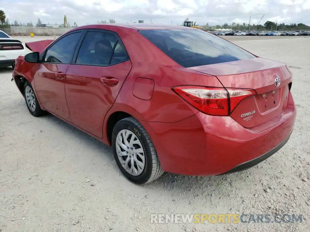 3 Photograph of a damaged car 5YFBURHE6KP900427 TOYOTA COROLLA 2019