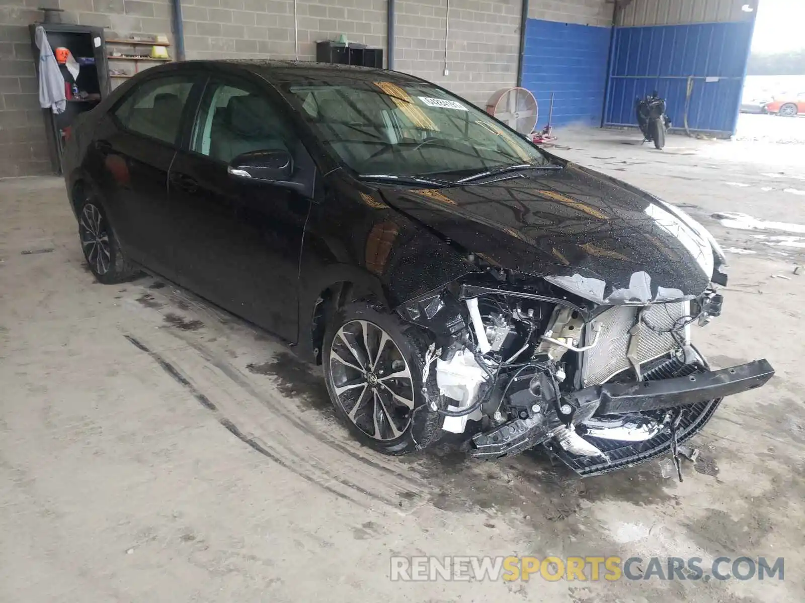 1 Photograph of a damaged car 5YFBURHE6KP900458 TOYOTA COROLLA 2019