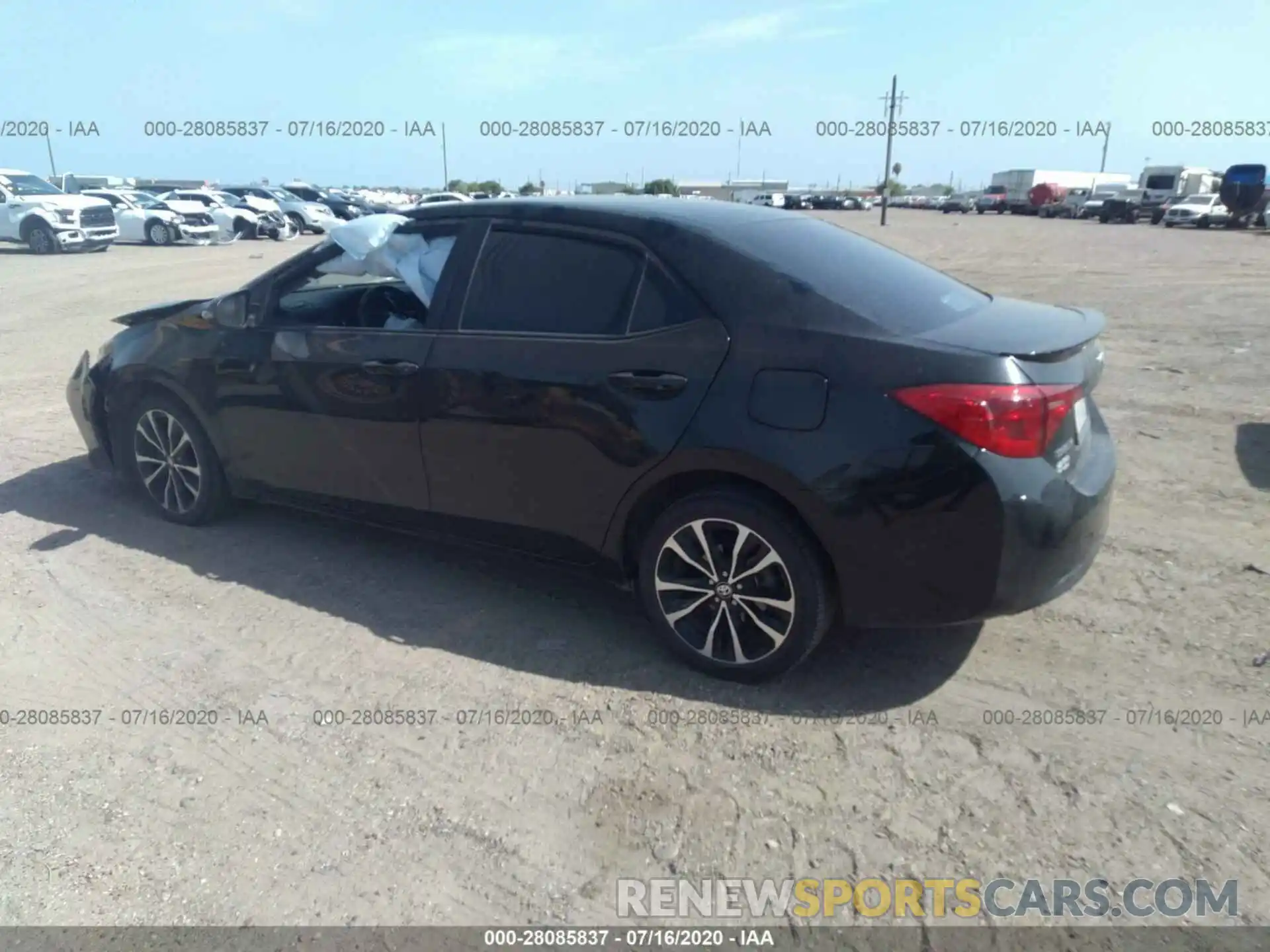 3 Photograph of a damaged car 5YFBURHE6KP900864 TOYOTA COROLLA 2019