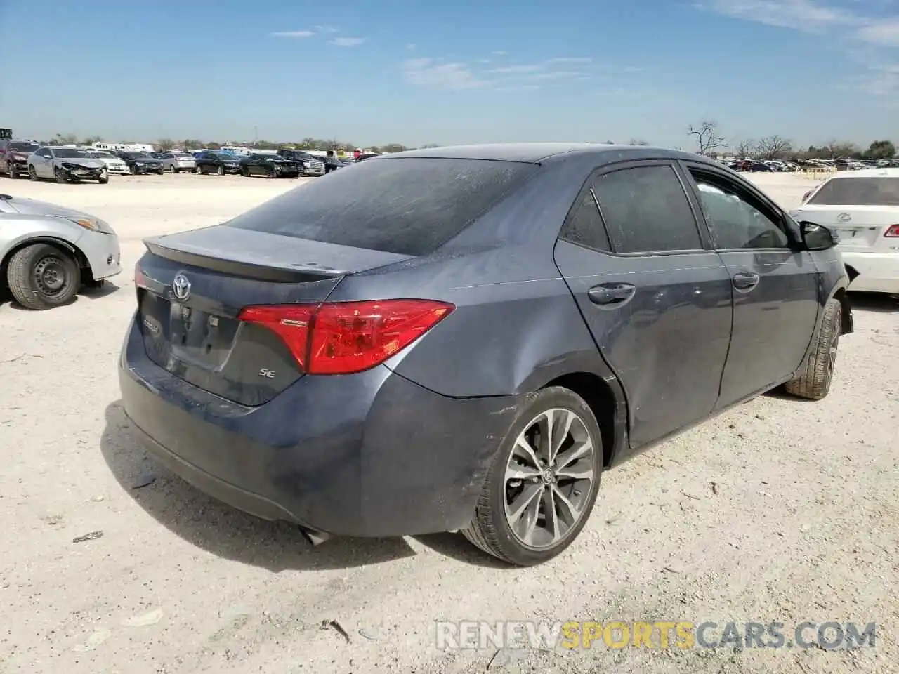 4 Photograph of a damaged car 5YFBURHE6KP900878 TOYOTA COROLLA 2019