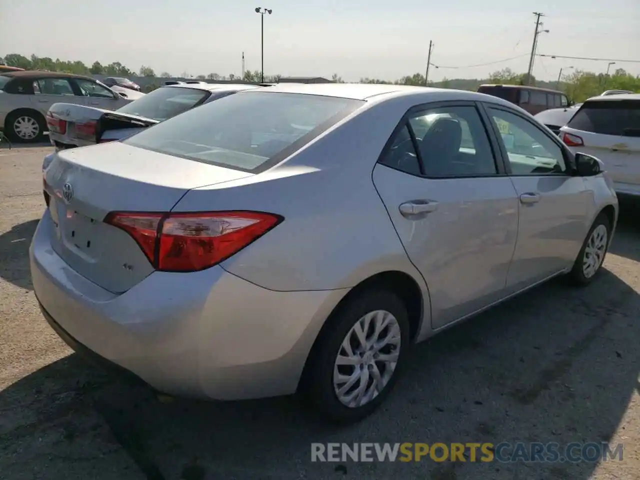 4 Photograph of a damaged car 5YFBURHE6KP901111 TOYOTA COROLLA 2019