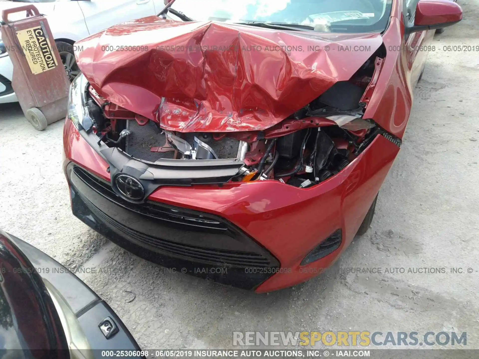 6 Photograph of a damaged car 5YFBURHE6KP901805 TOYOTA COROLLA 2019