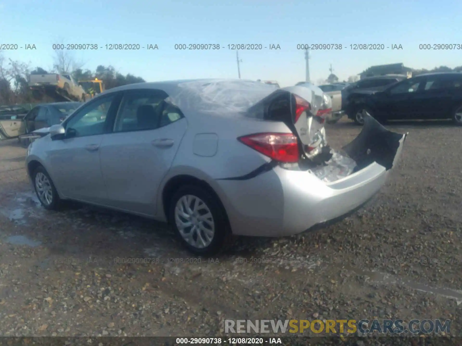 3 Photograph of a damaged car 5YFBURHE6KP902033 TOYOTA COROLLA 2019