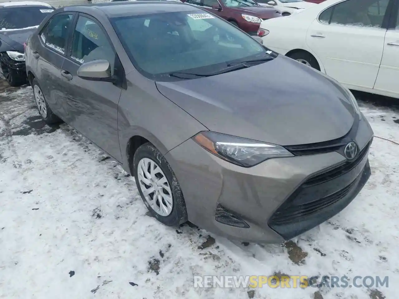 1 Photograph of a damaged car 5YFBURHE6KP902100 TOYOTA COROLLA 2019