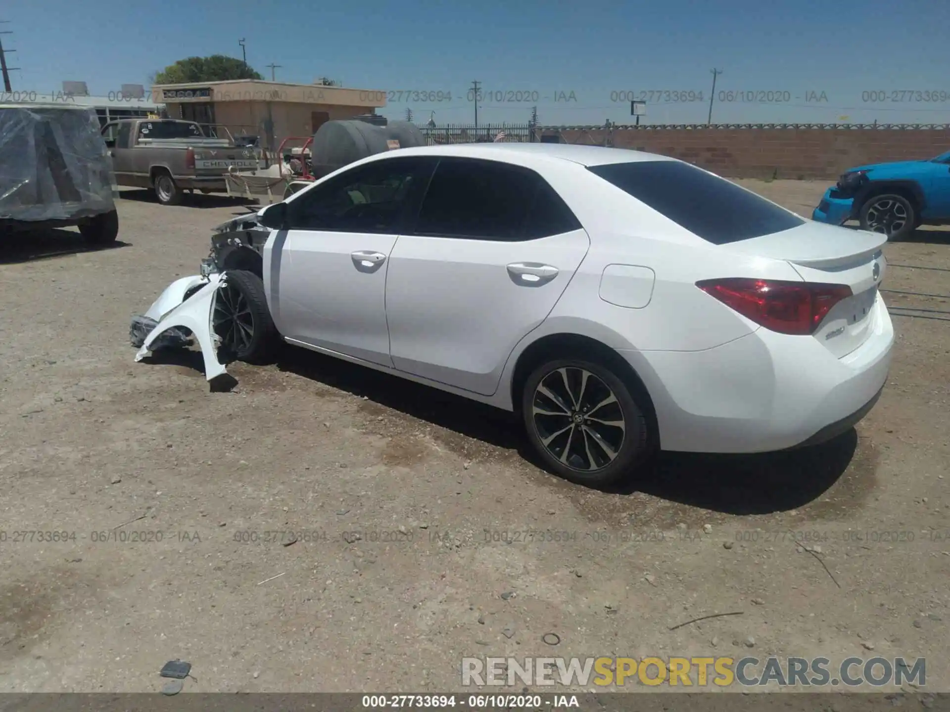 3 Photograph of a damaged car 5YFBURHE6KP902324 TOYOTA COROLLA 2019