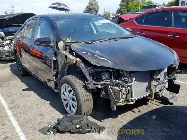 1 Photograph of a damaged car 5YFBURHE6KP902520 TOYOTA COROLLA 2019