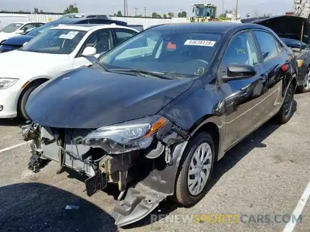 2 Photograph of a damaged car 5YFBURHE6KP902520 TOYOTA COROLLA 2019